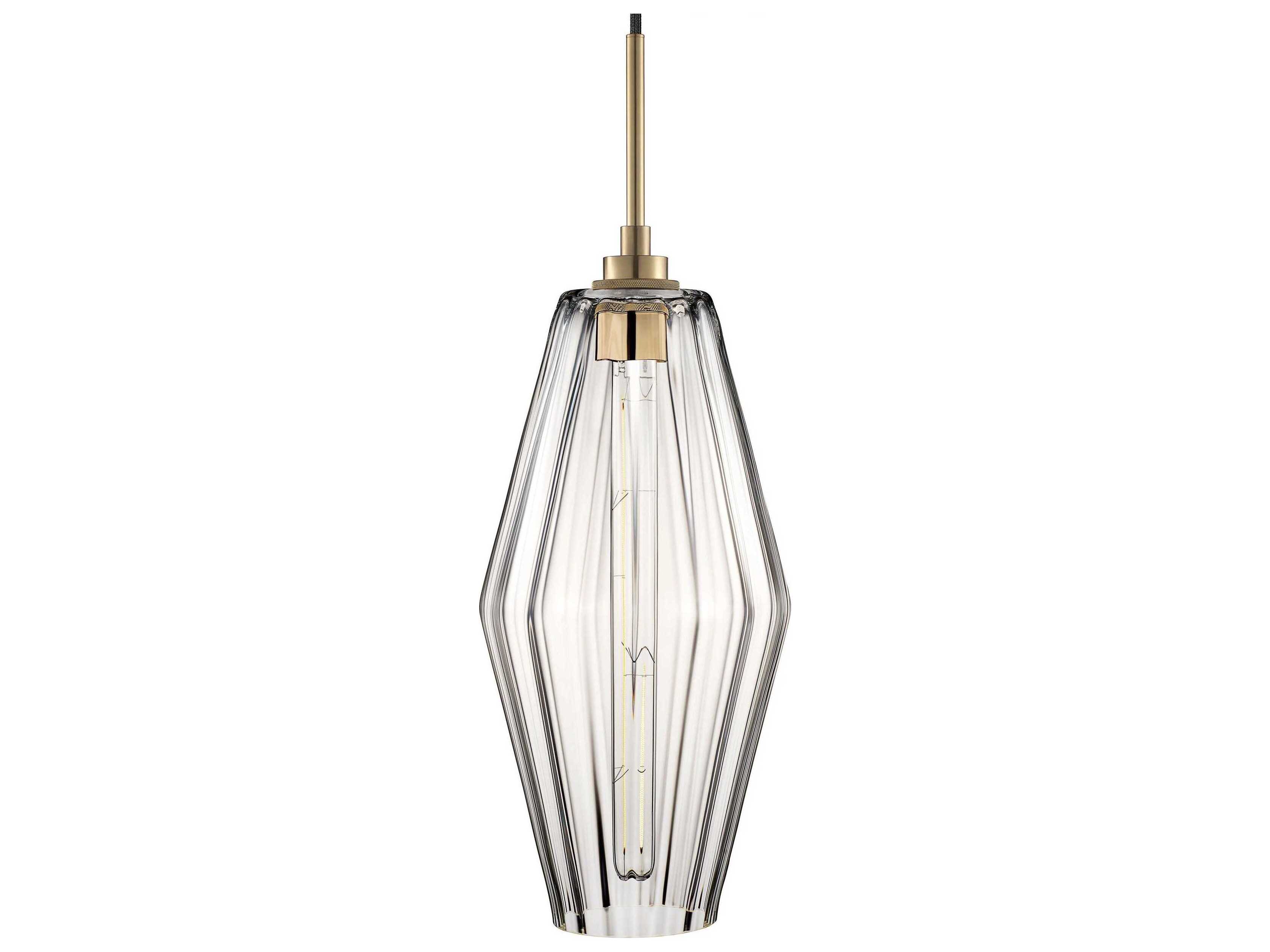 Niche Marquise Grand 1-Light Clear Optique Mini Pendant