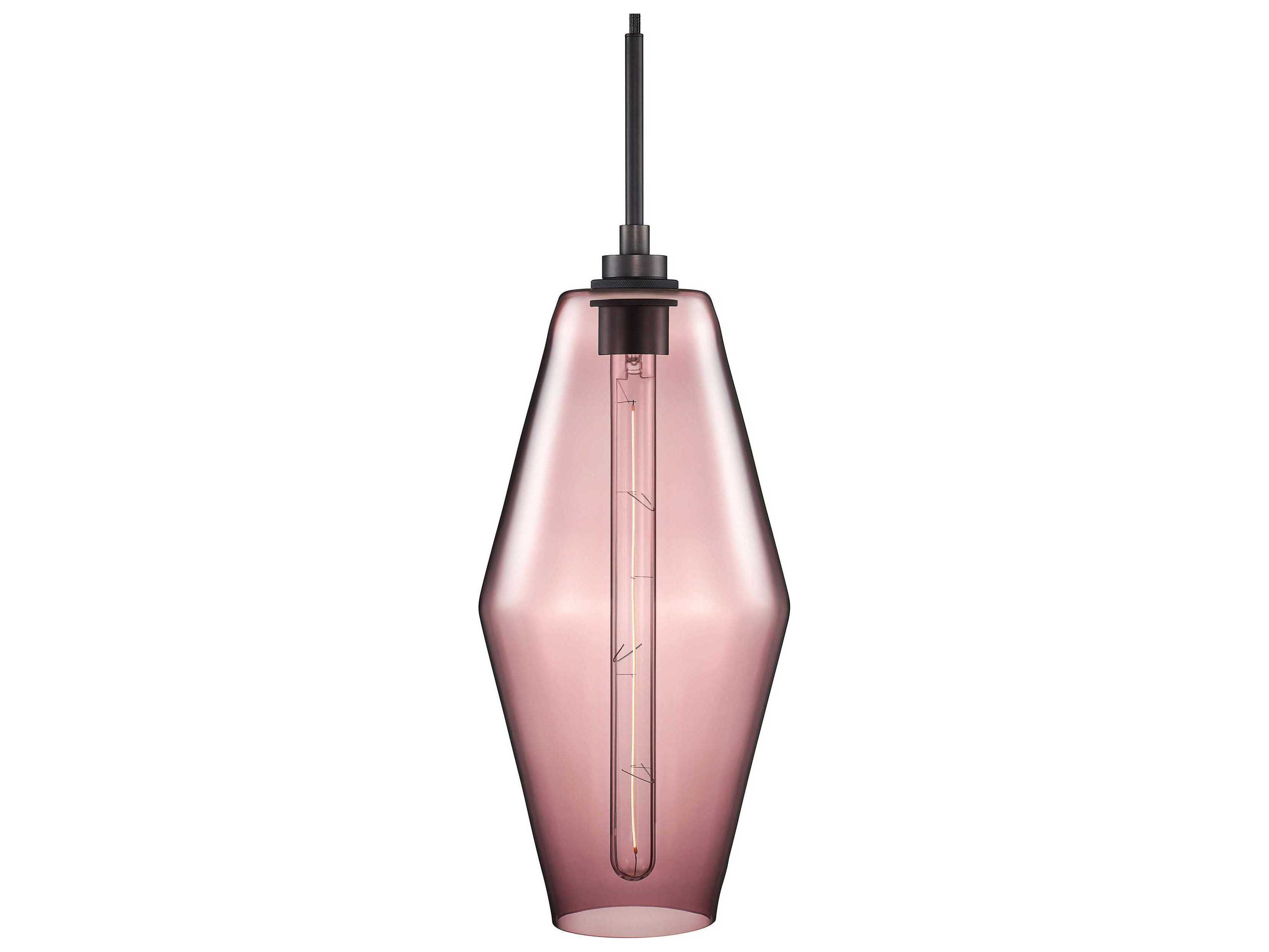 Niche Marquise Grand 1-Light Fig Pink Mini Pendant