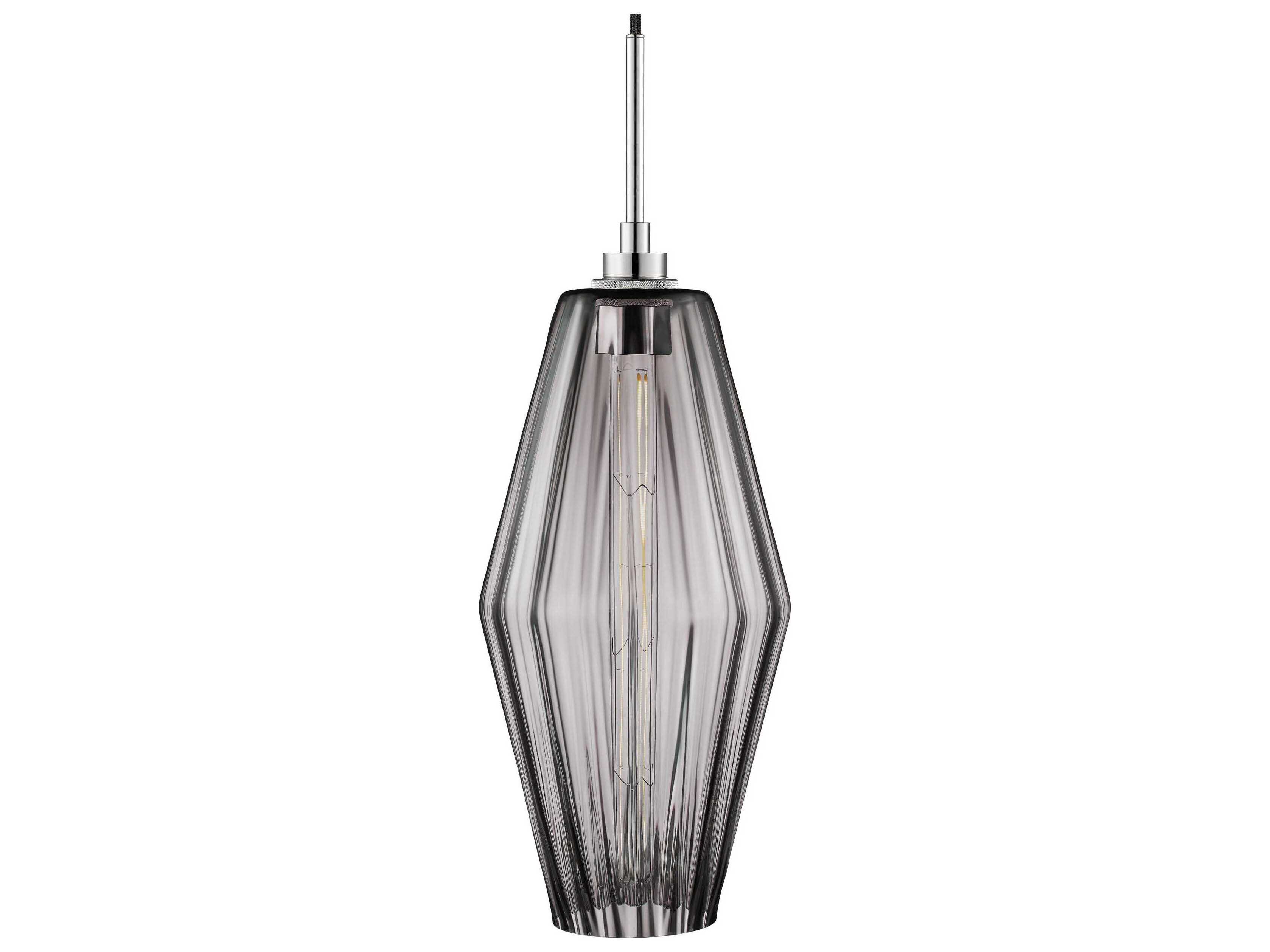 Niche Marquise Grand 1-Light Gray Optique Mini Pendant