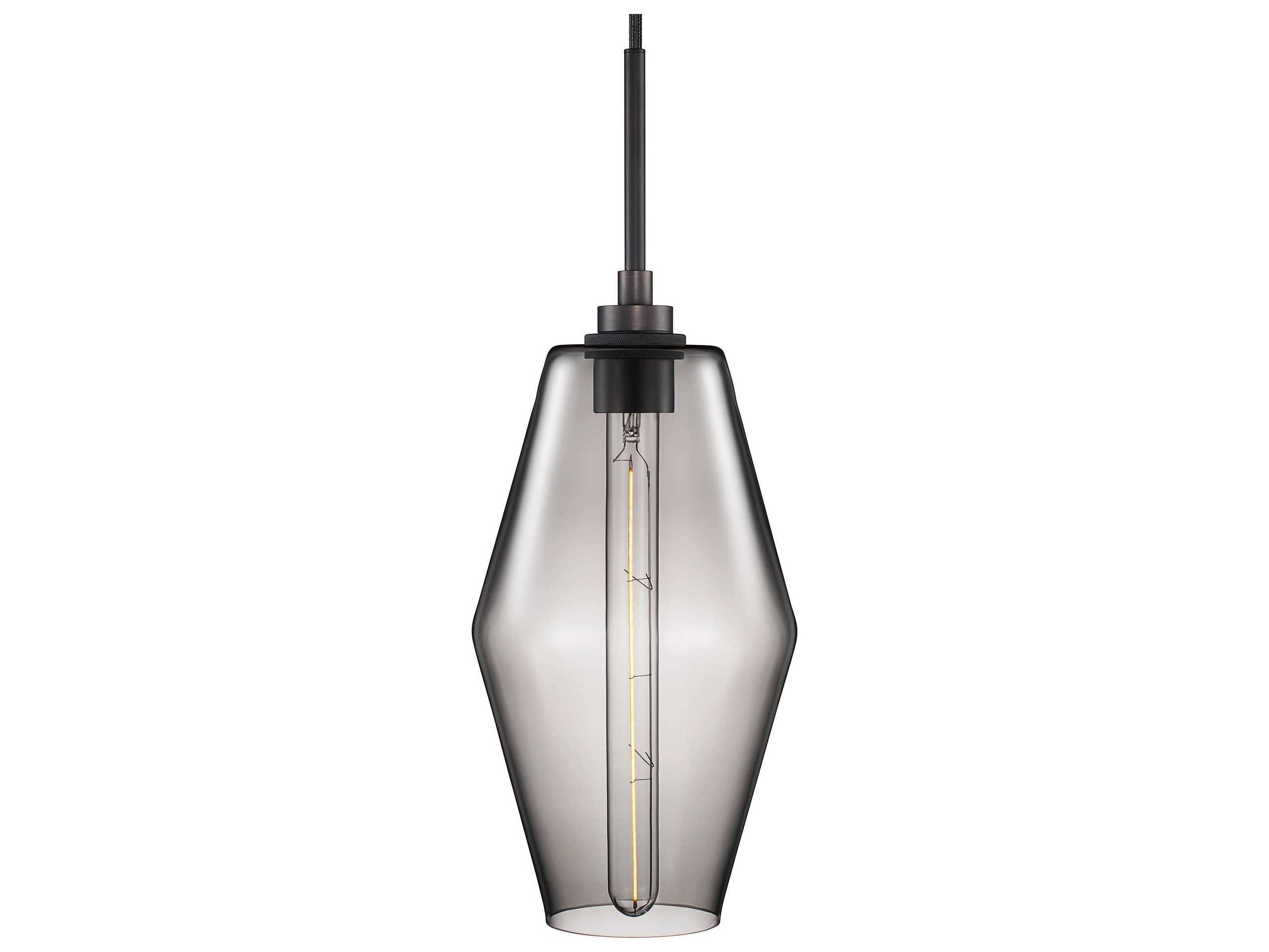 Niche Marquise 1-Light Gray Mini Pendant