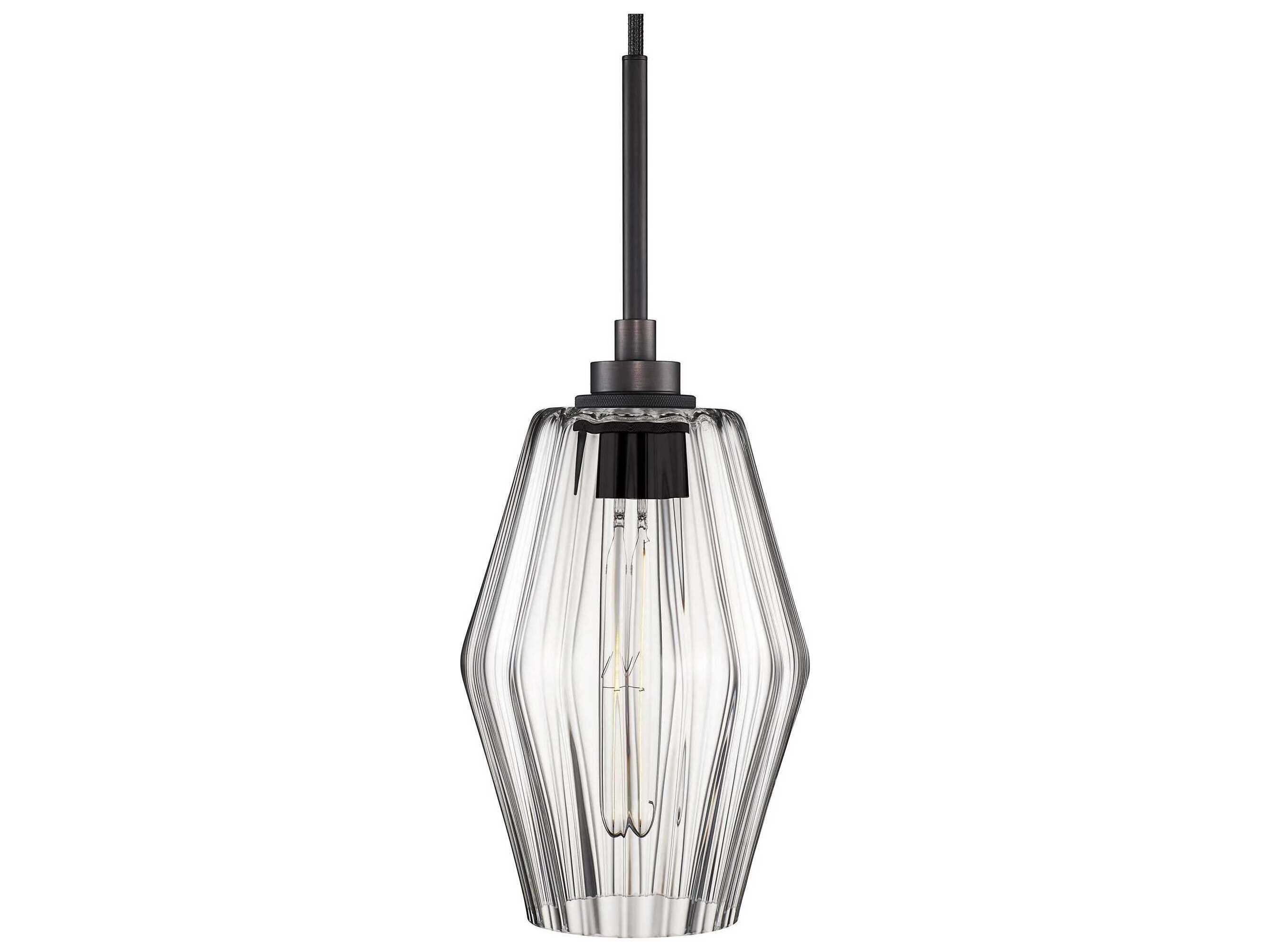 Niche Marquise Petite 1-Light Clear Optique Mini Pendant