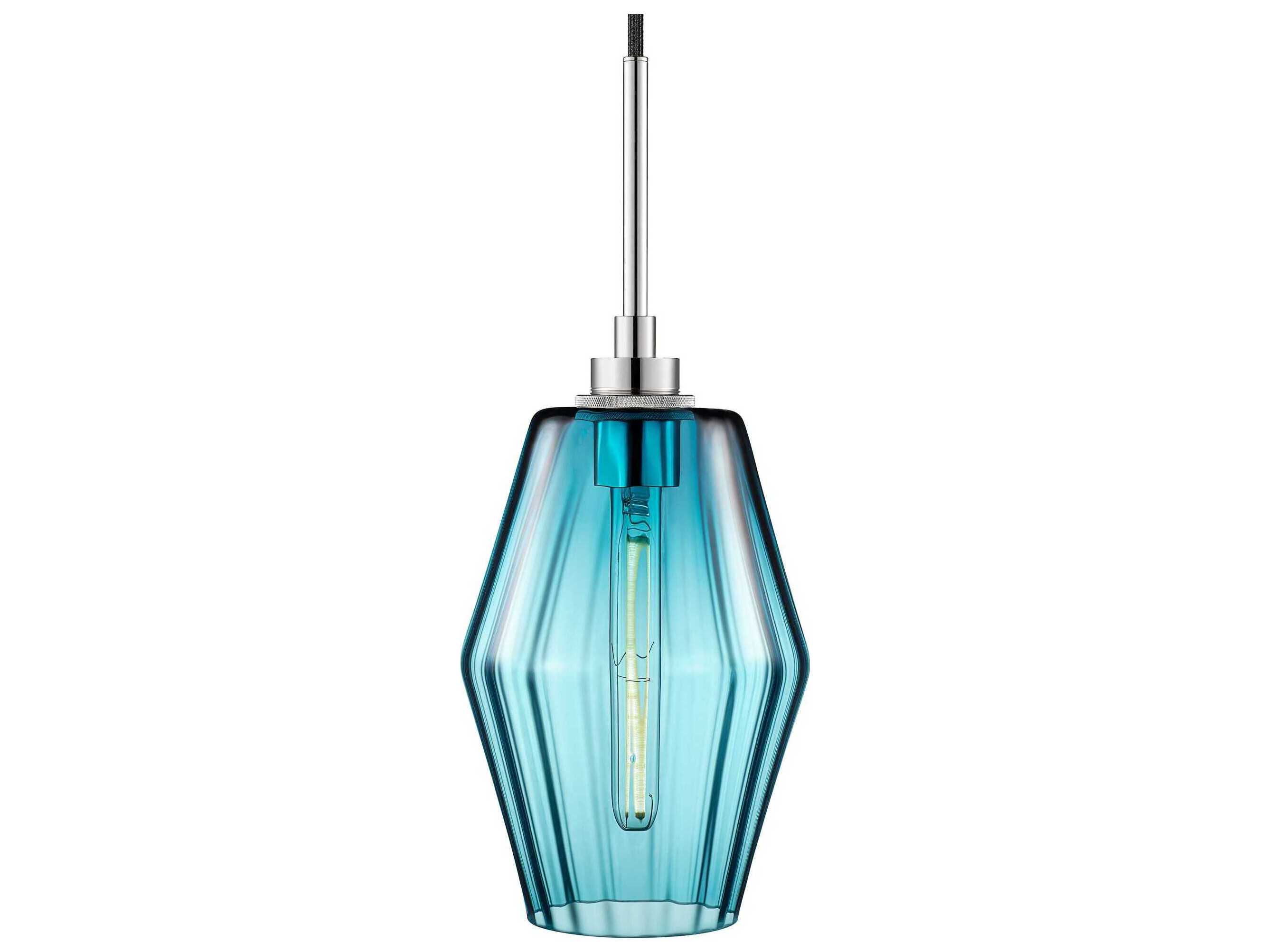 Niche Marquise Petite 1-Light Condesa Optique Blue Mini Pendant
