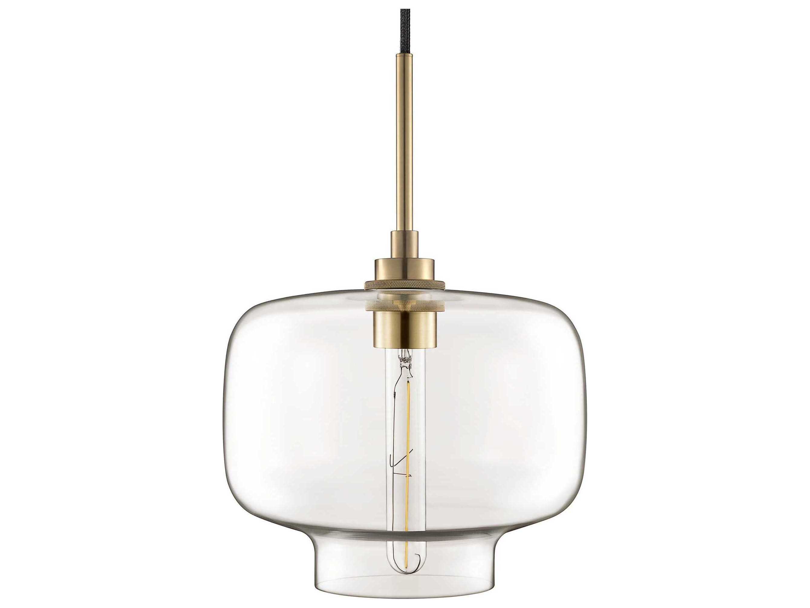 Niche Silica Oculo 1-Light Clear Mini Pendant