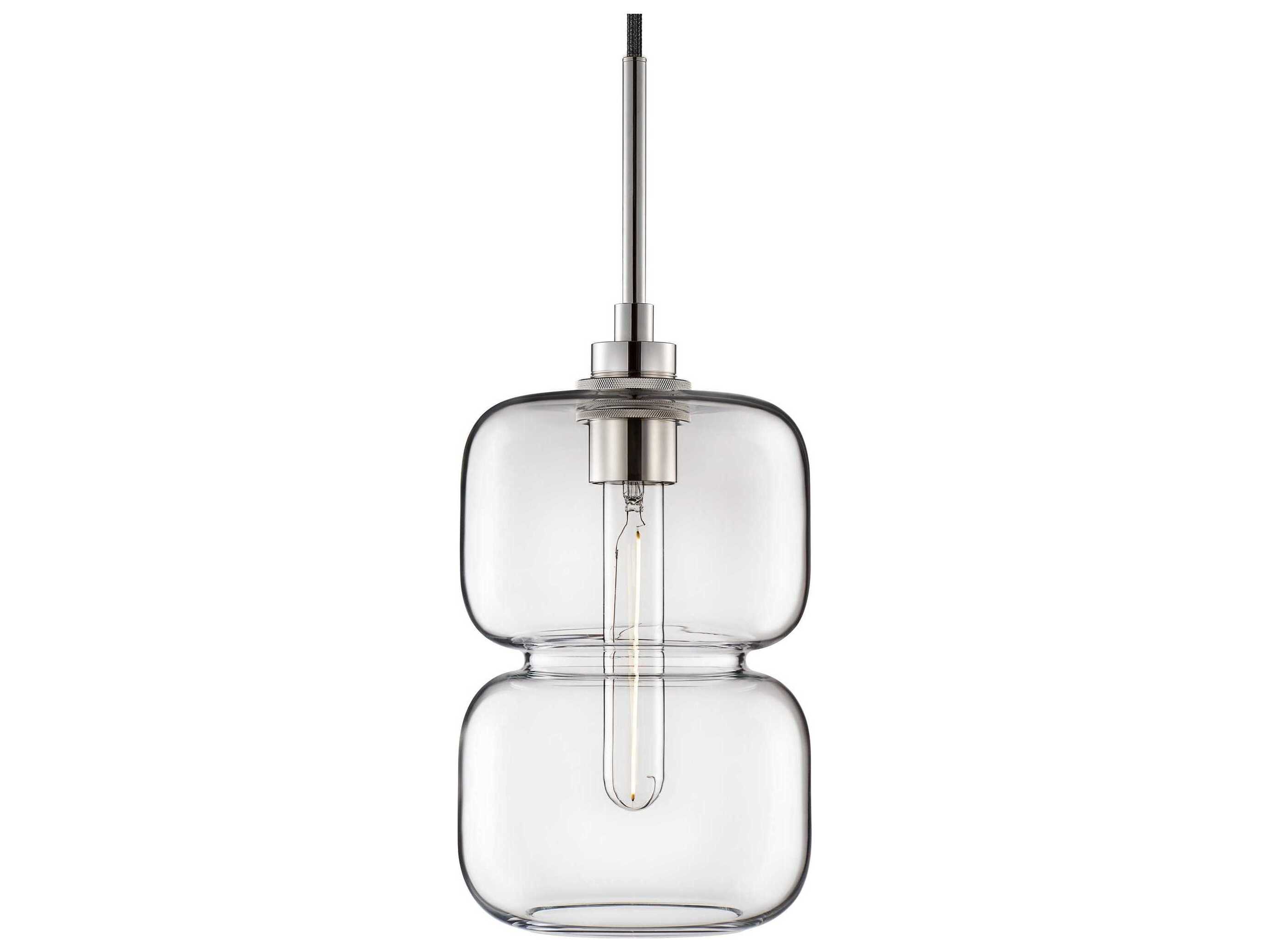 Niche Pinch 1-Light Clear Mini Pendant