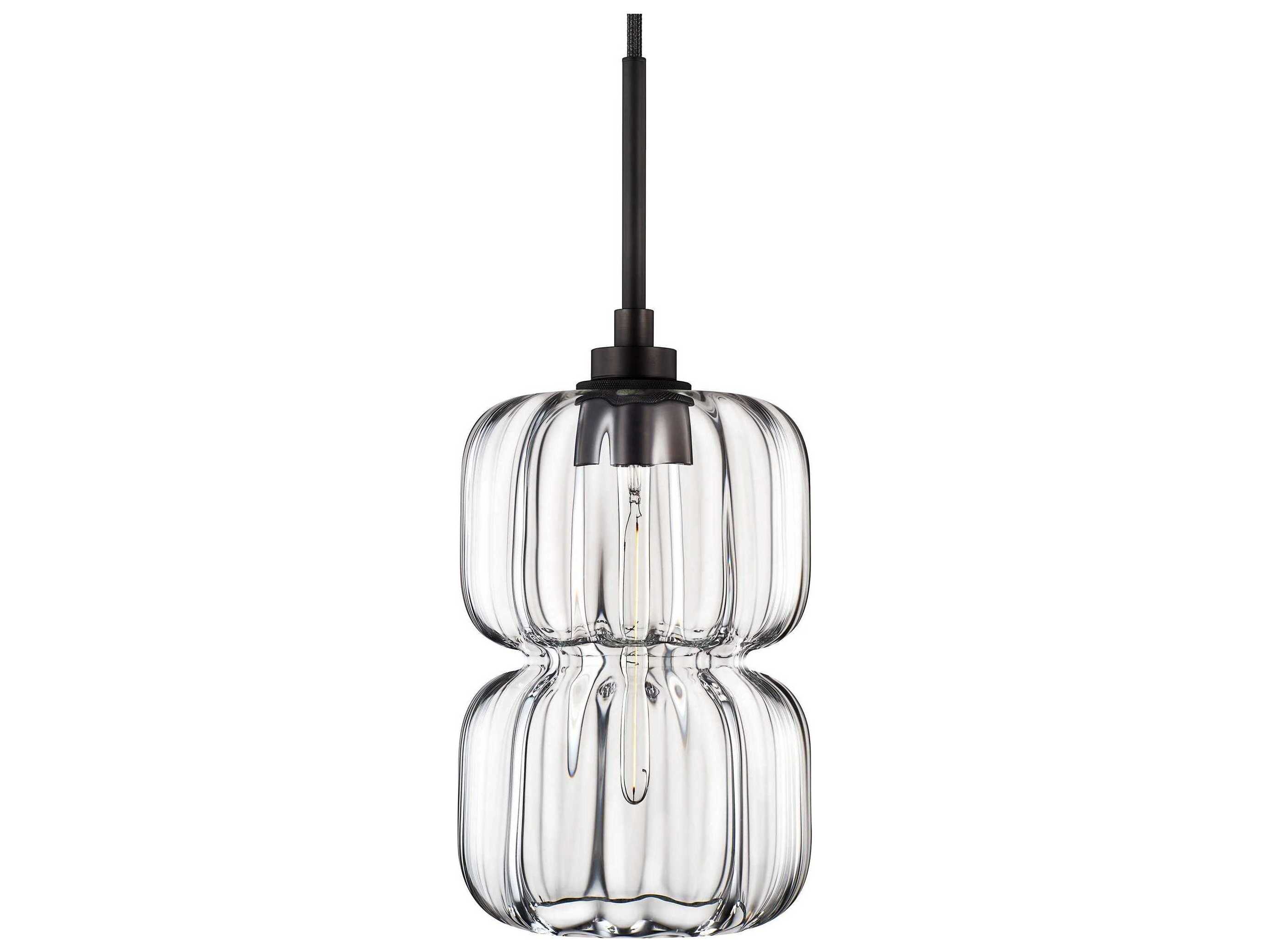 Niche Pinch Optique 1-Light Clear Mini Pendant