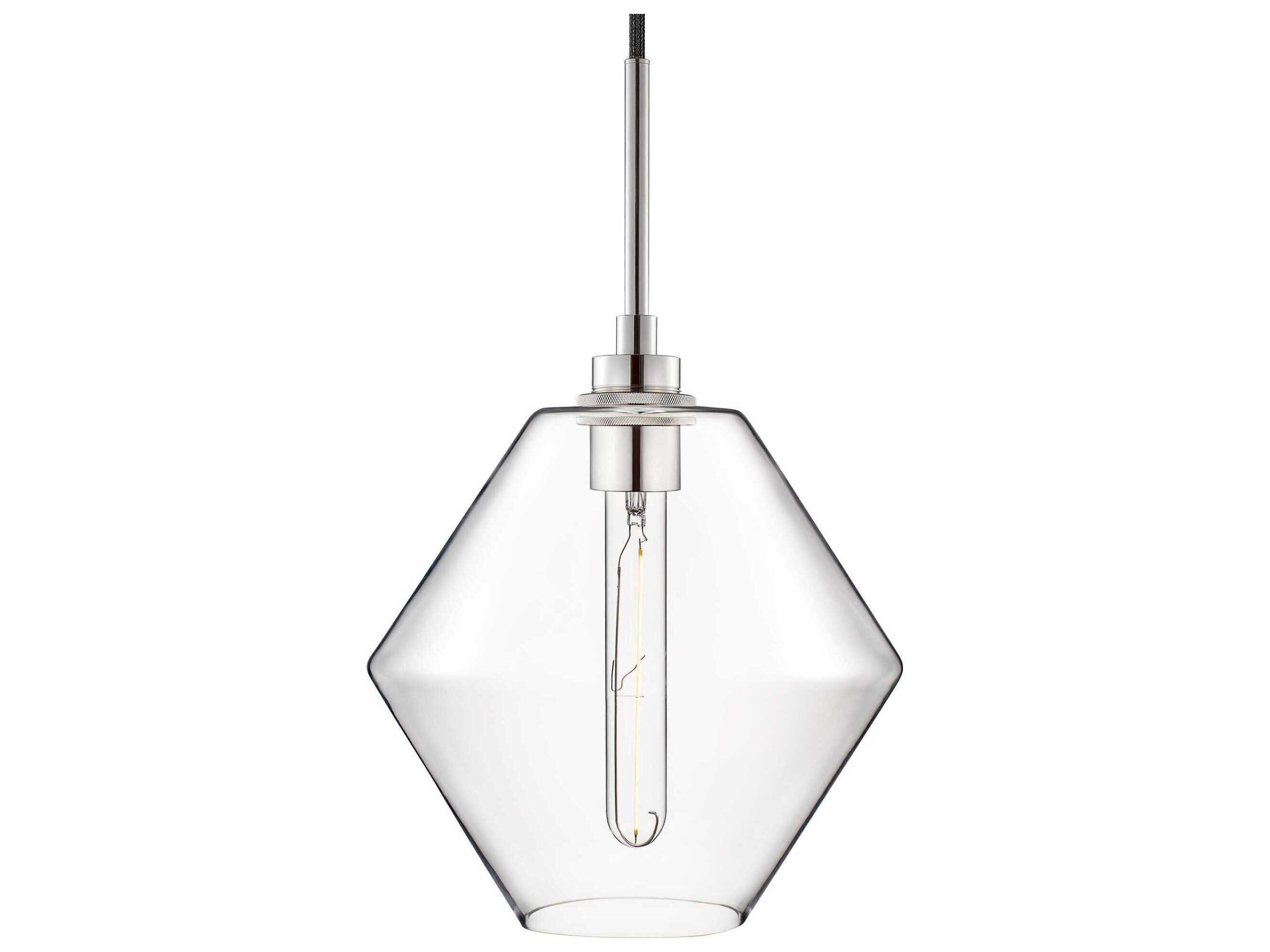 Niche Crystalline Trove 1-Light Clear Mini Pendant