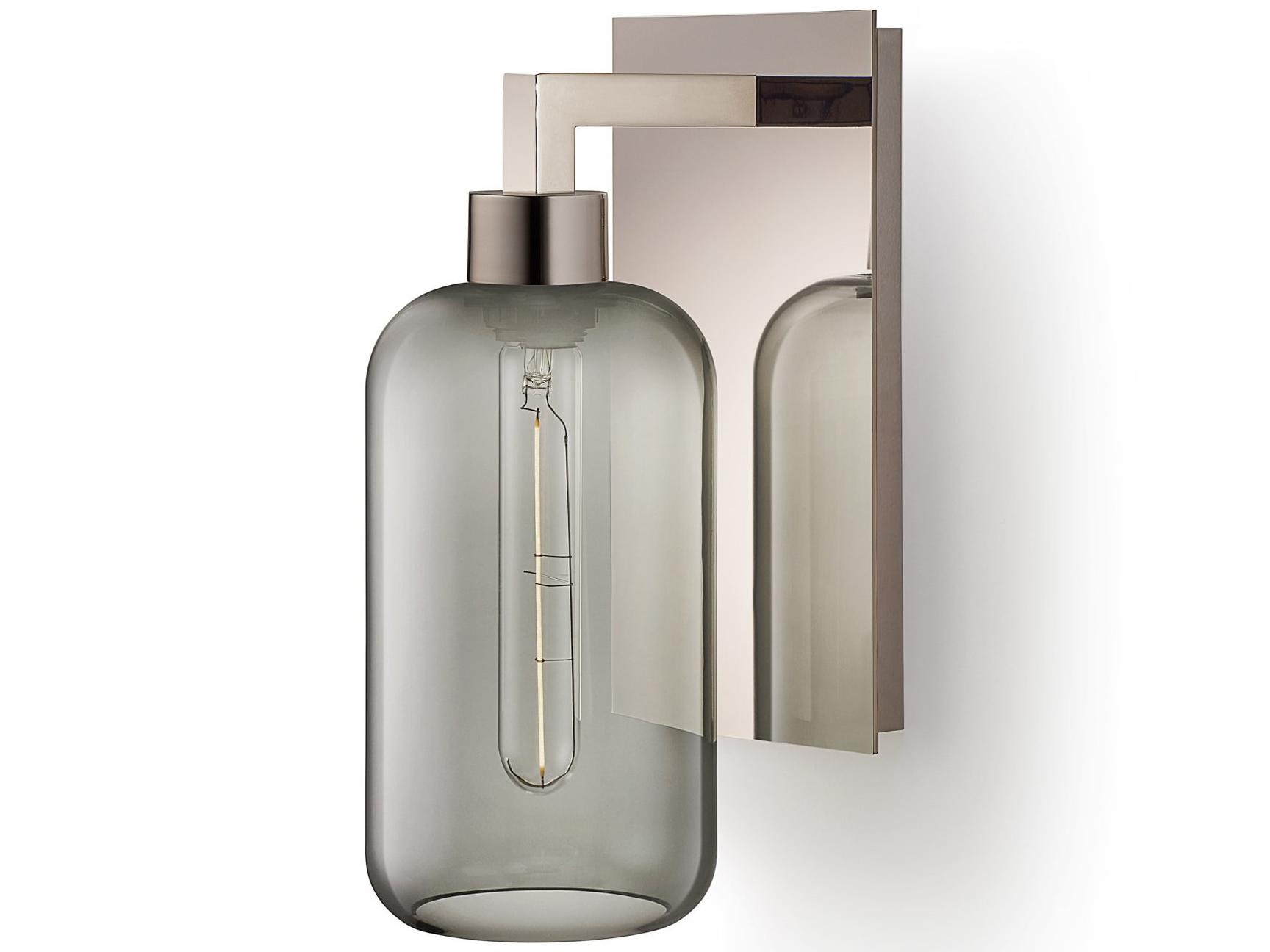 Niche Helio 1-Light Gray Wall Sconce