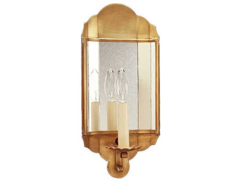 Northeast Lantern 1-Light Brass Wall Sconce
