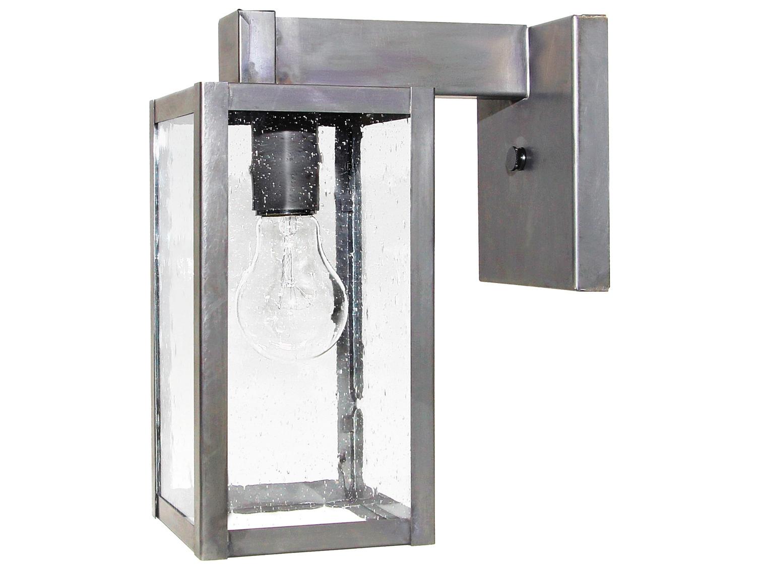 Northeast Lantern Uptown 1 - Light Outdoor Wall Light with Clear Seedy Glass