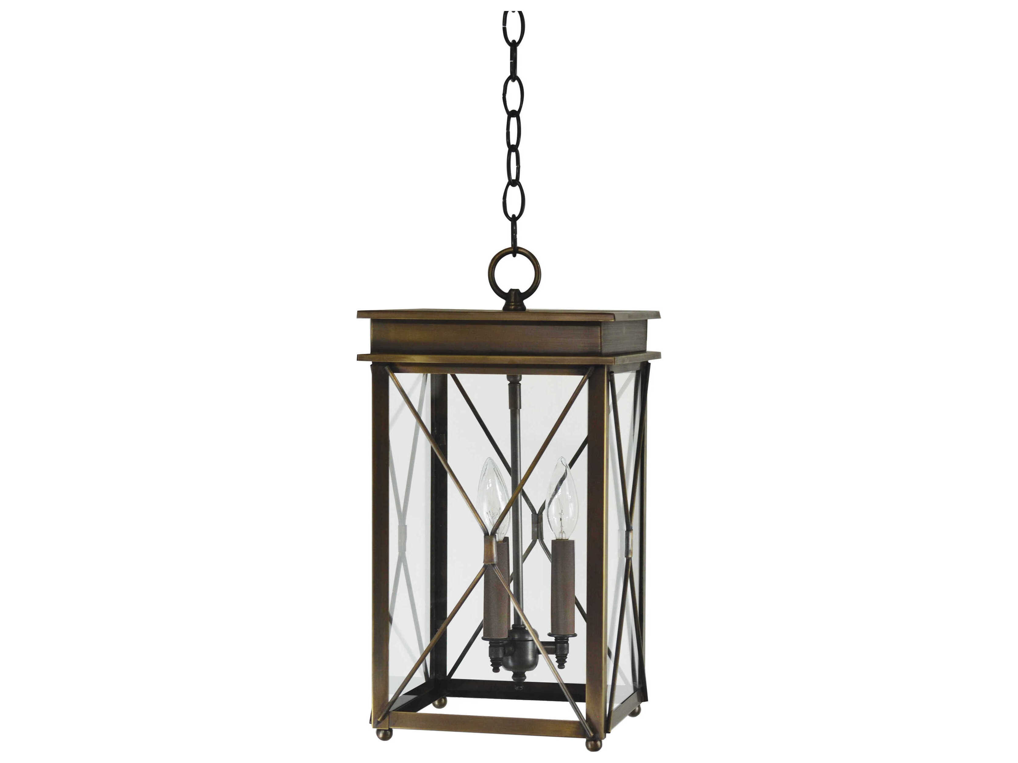 Northeast Lantern Glidden 2-Light Outdoor Hanging Light