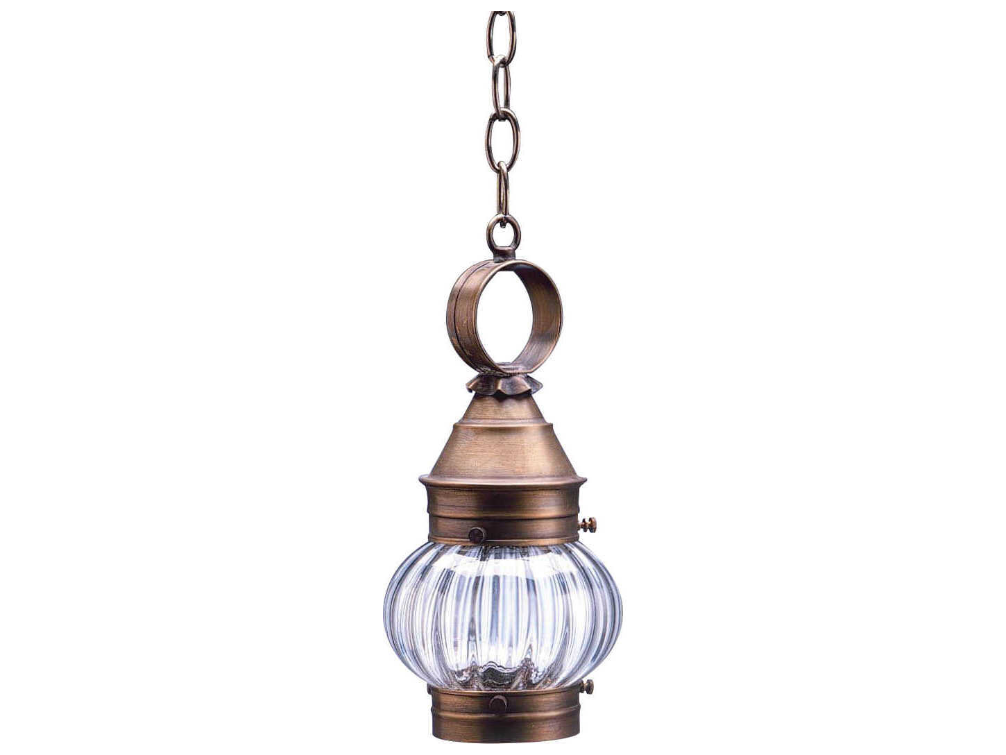 Northeast Lantern Onion 1-Light Outdoor Hanging Light