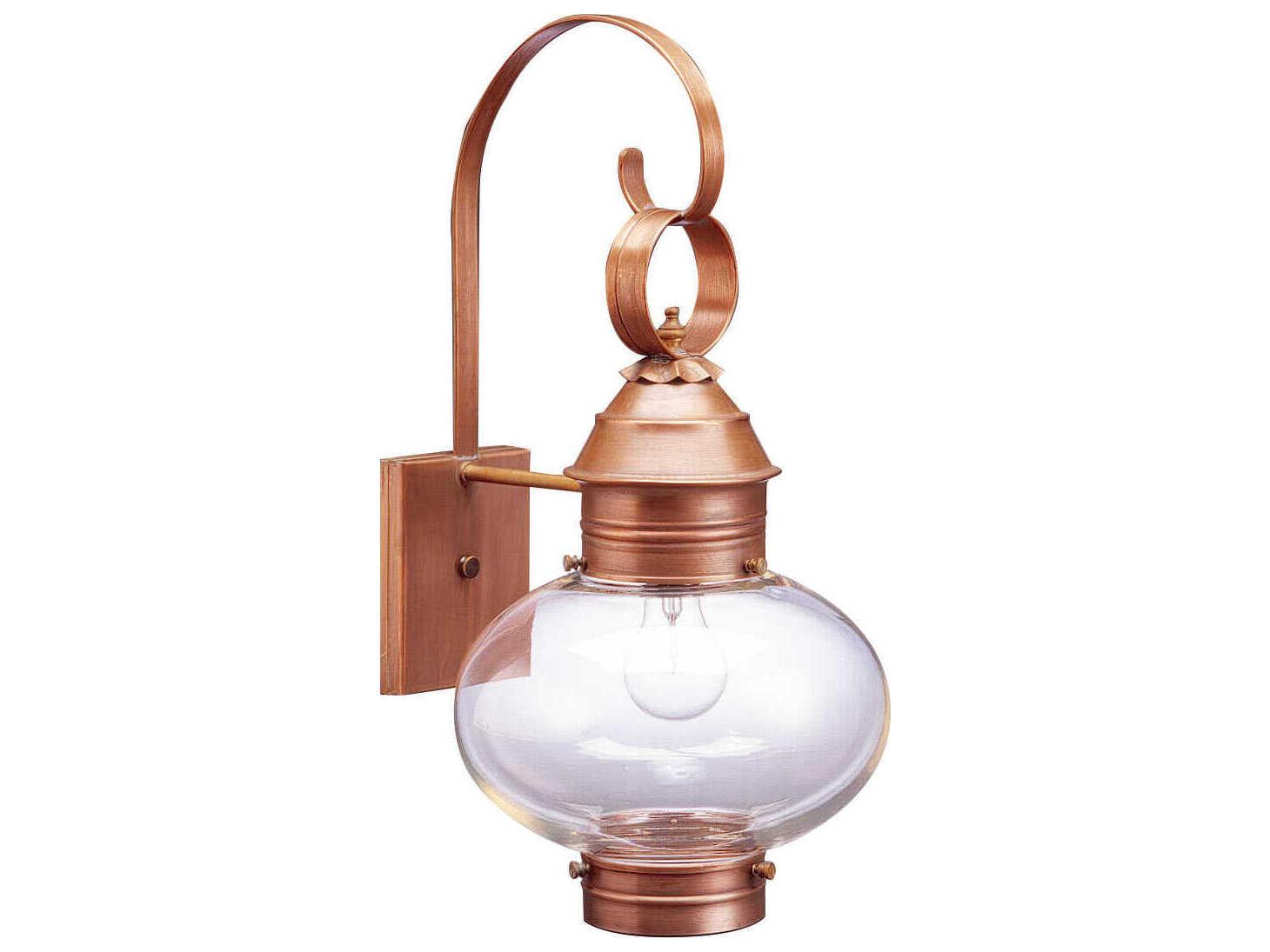 Northeast Lantern Onion 1-Light Outdoor Wall Light
