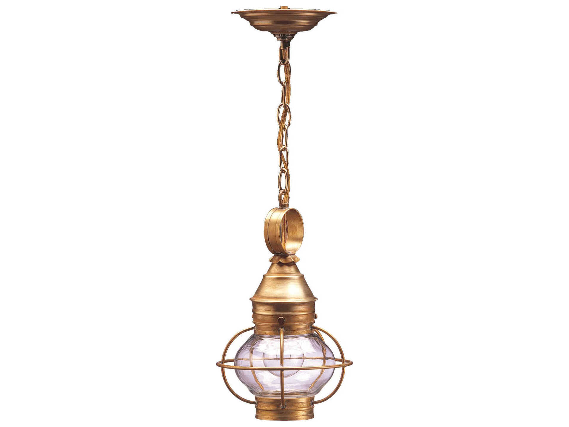 Northeast Lantern Onion 1-Light Outdoor Hanging Light