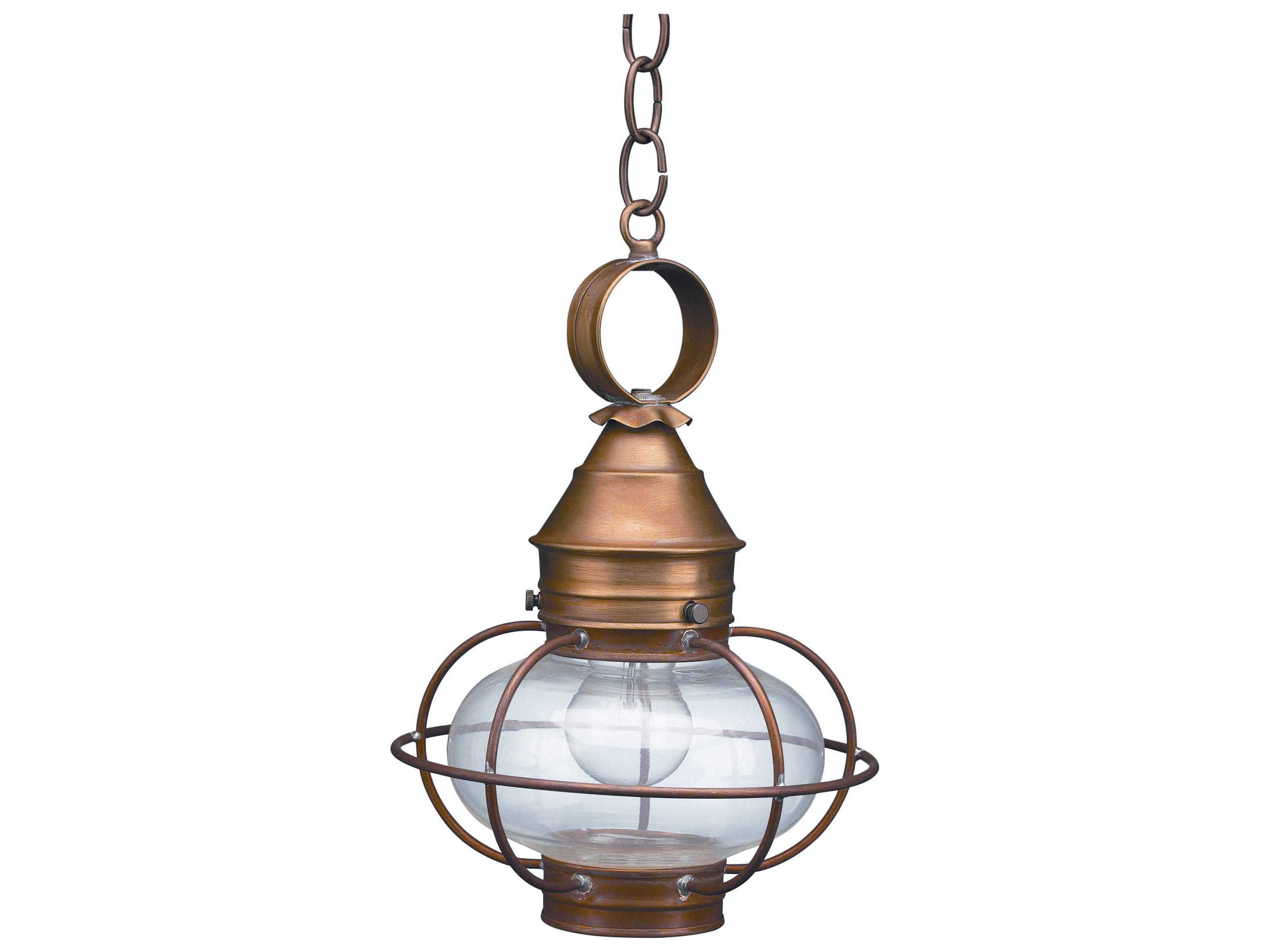 Northeast Lantern Onion 1-Light Outdoor Hanging Light