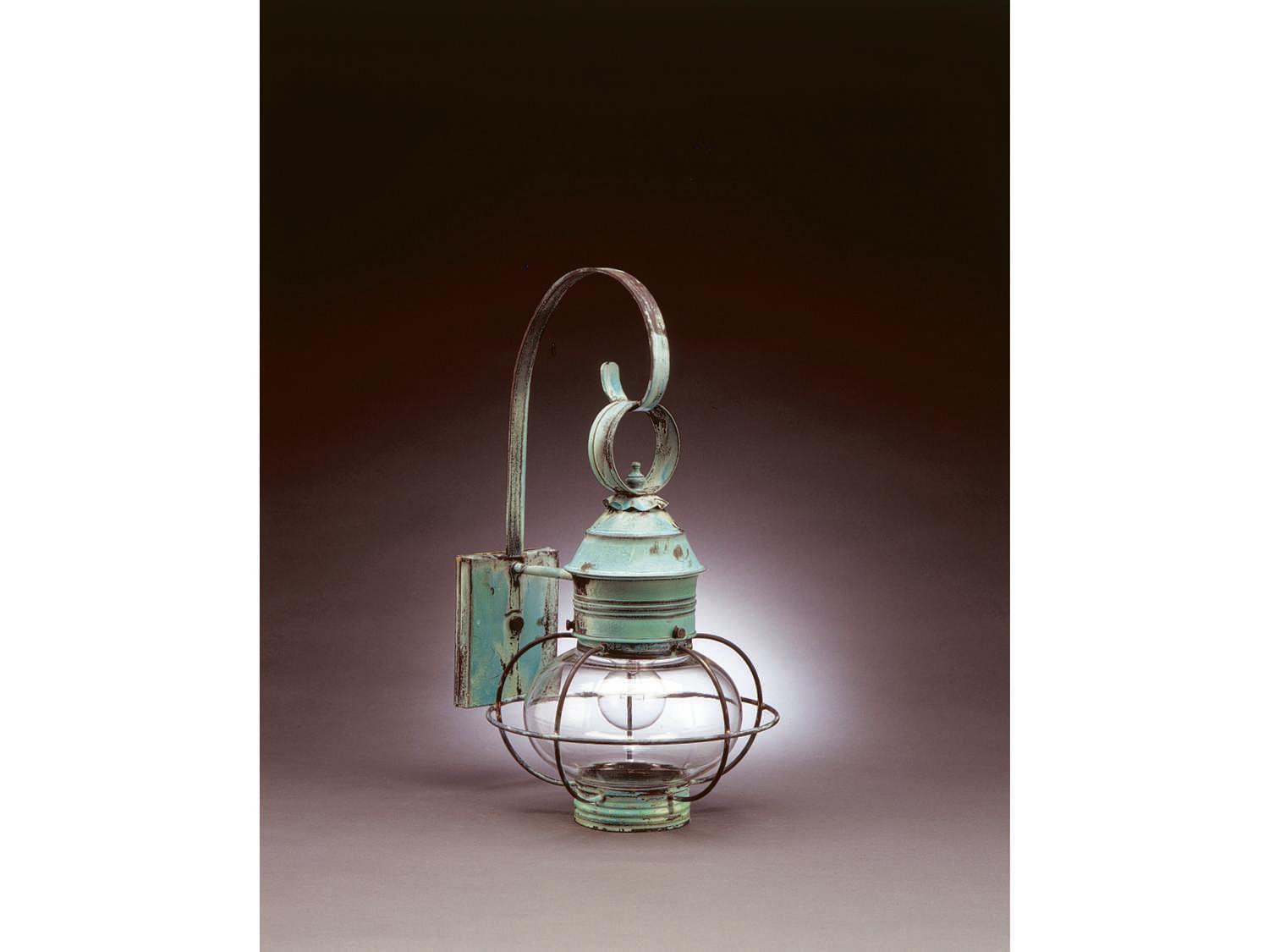 Northeast Lantern Onion Outdoor Wall Light