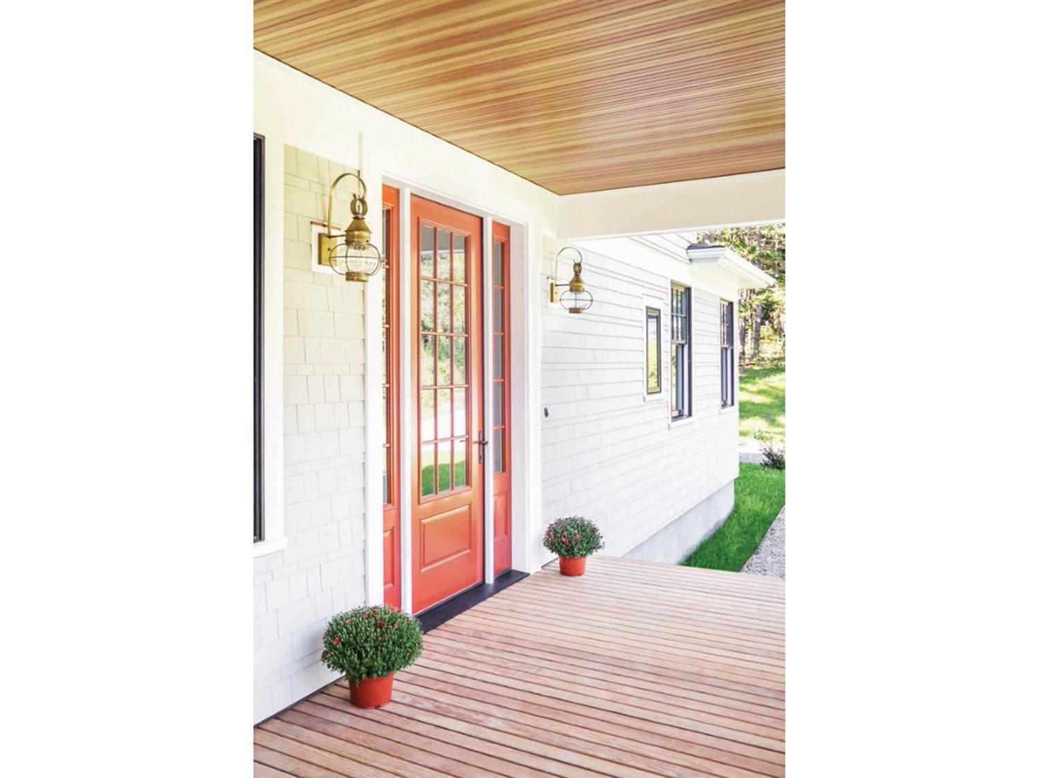 Northeast Lantern Onion 1 - Light Outdoor Wall Light with Optic Glass