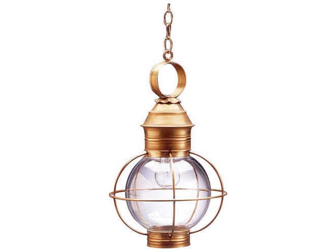 Northeast Lantern Onion 1-Light Outdoor Hanging Light
