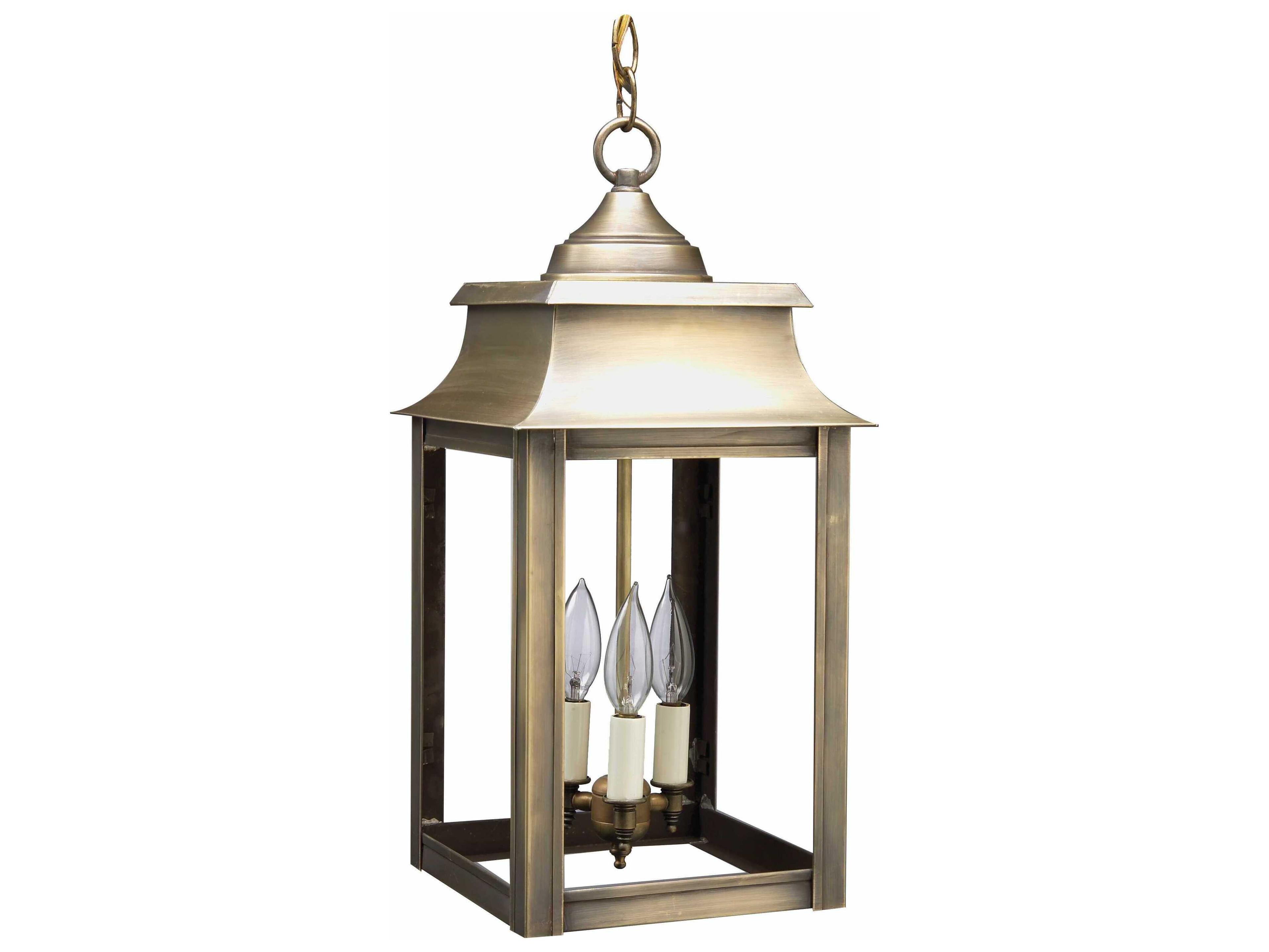 Northeast Lantern Concord 3-Light Outdoor Hanging Light