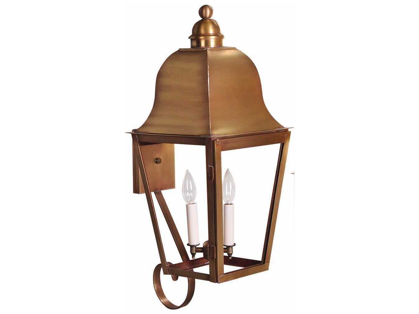 Northeast Lantern Imperial 2-Light Outdoor Wall Light