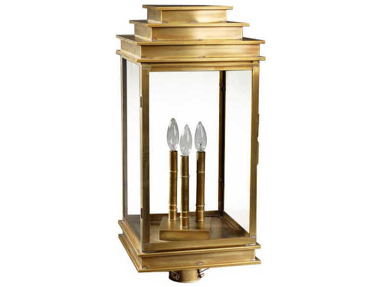 Northeast Lantern Empire 3-Light Outdoor Post Light