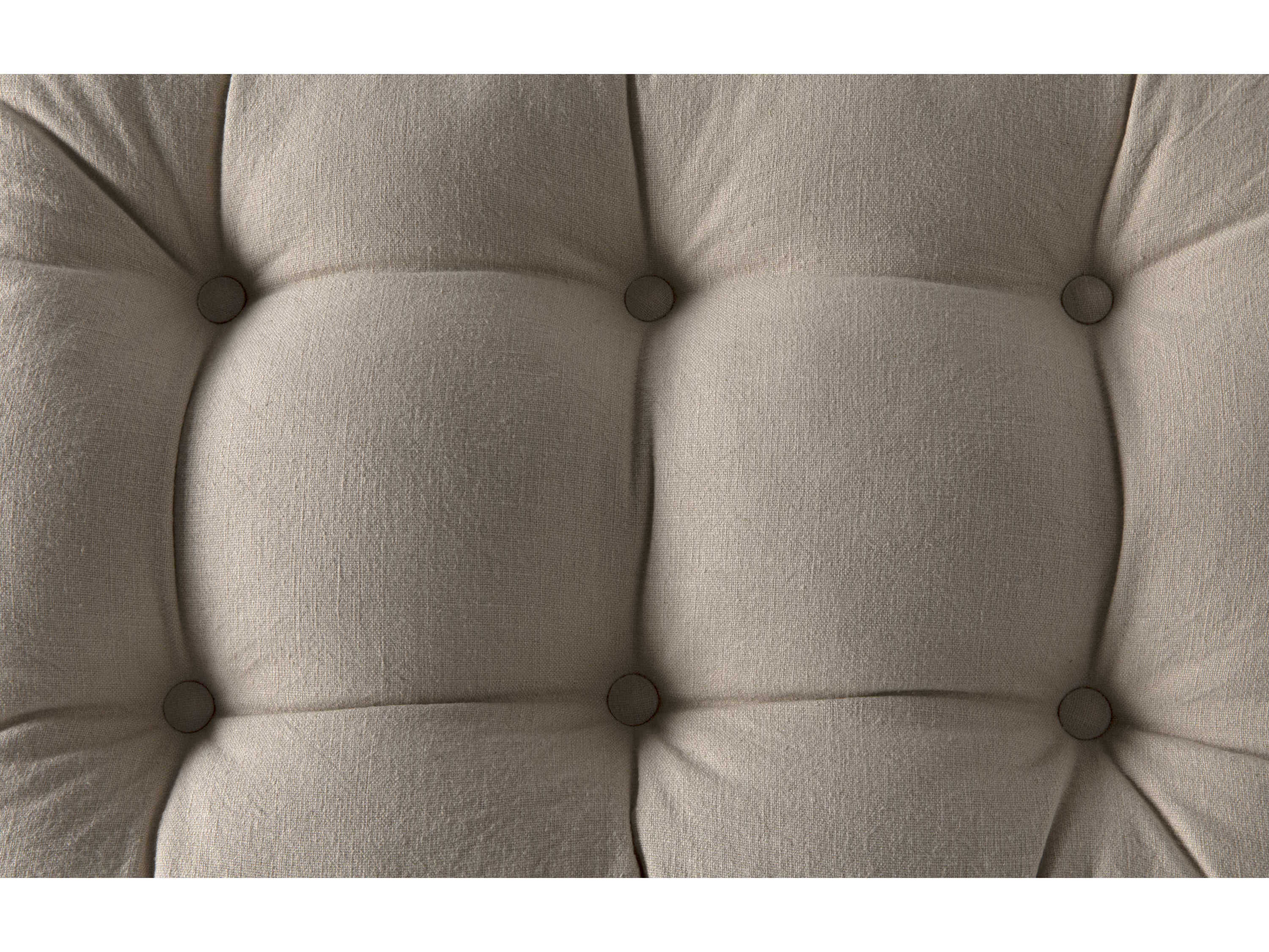 Noir Clear Coat Satin Brown Upholstered Accent Stool