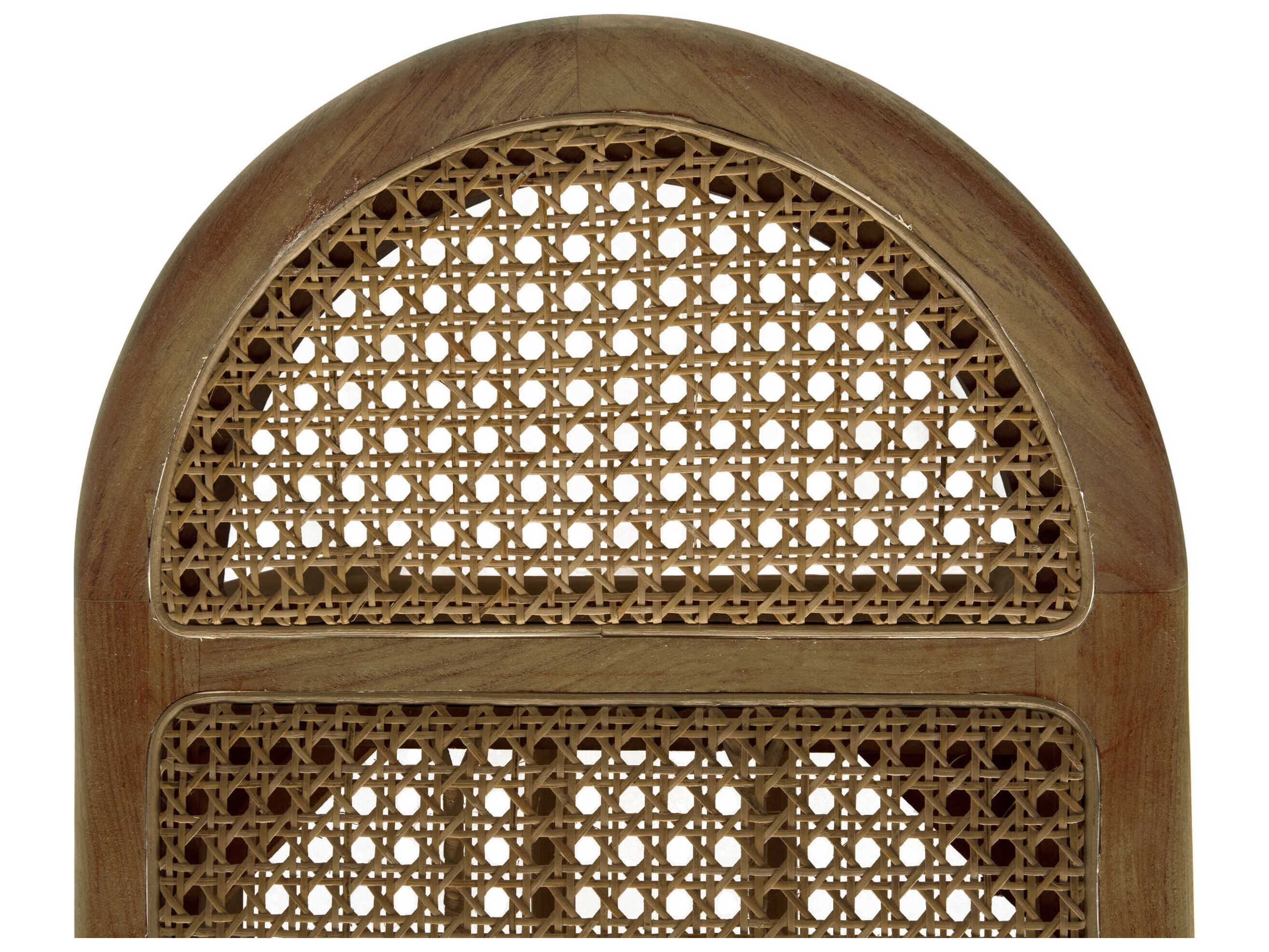 Noir Wayland Clear Coat Flat Brown Accent Bench