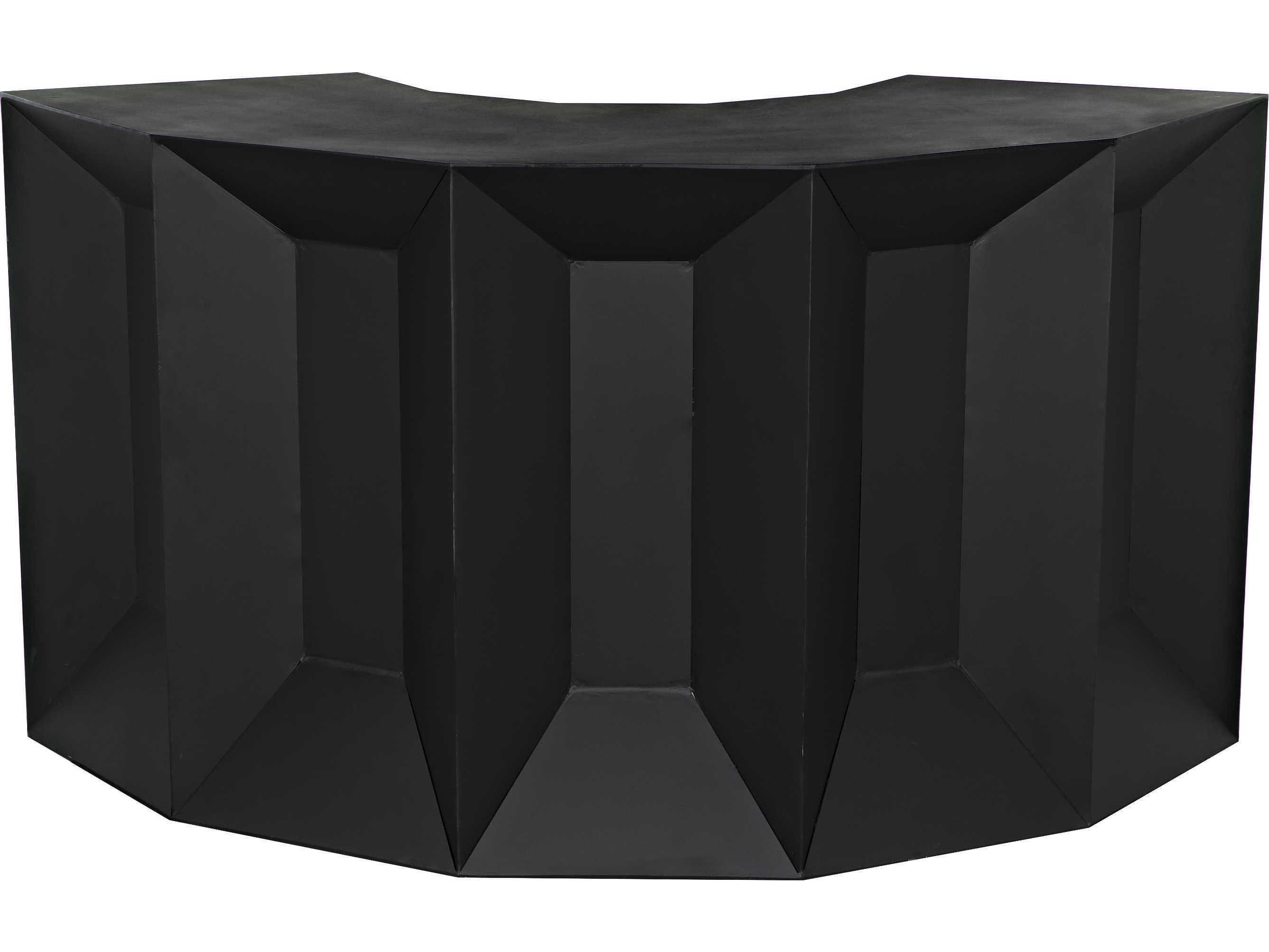 Noir Matte Black Bar Cabinet