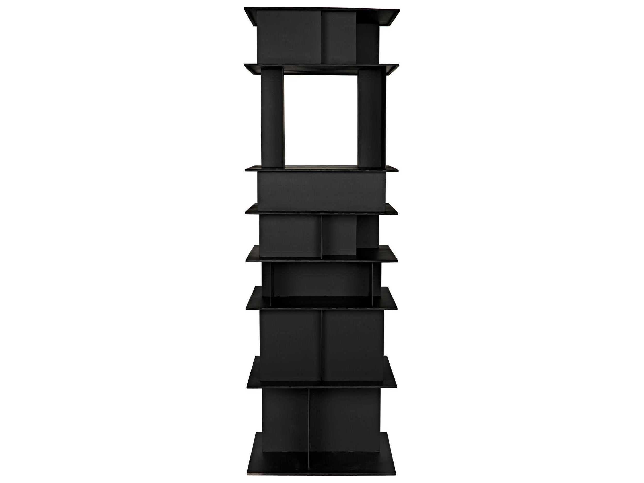 Noir Matte Black Etagere