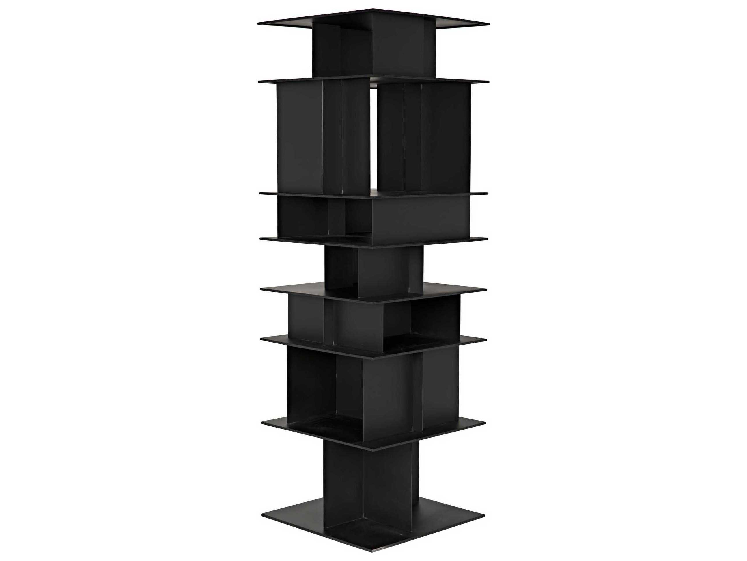 Noir Matte Black Etagere