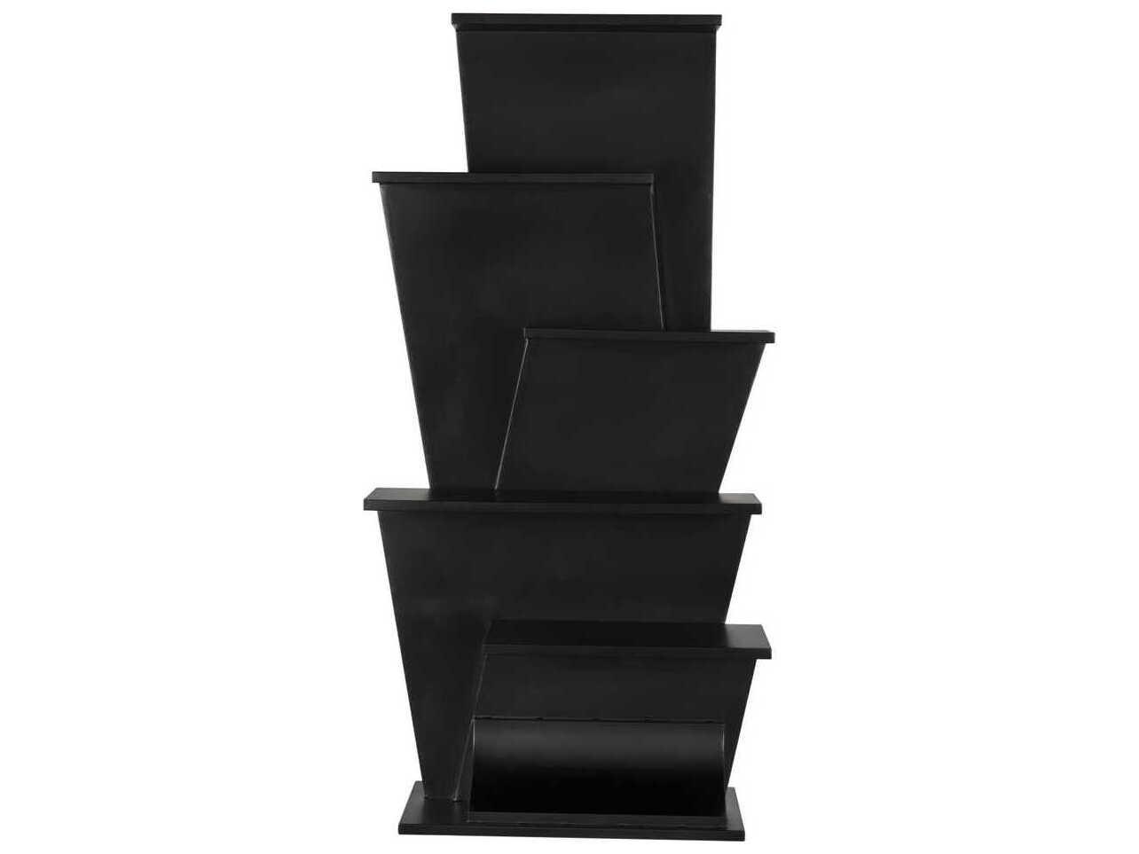 Noir Matte Black Zelda Bookcase