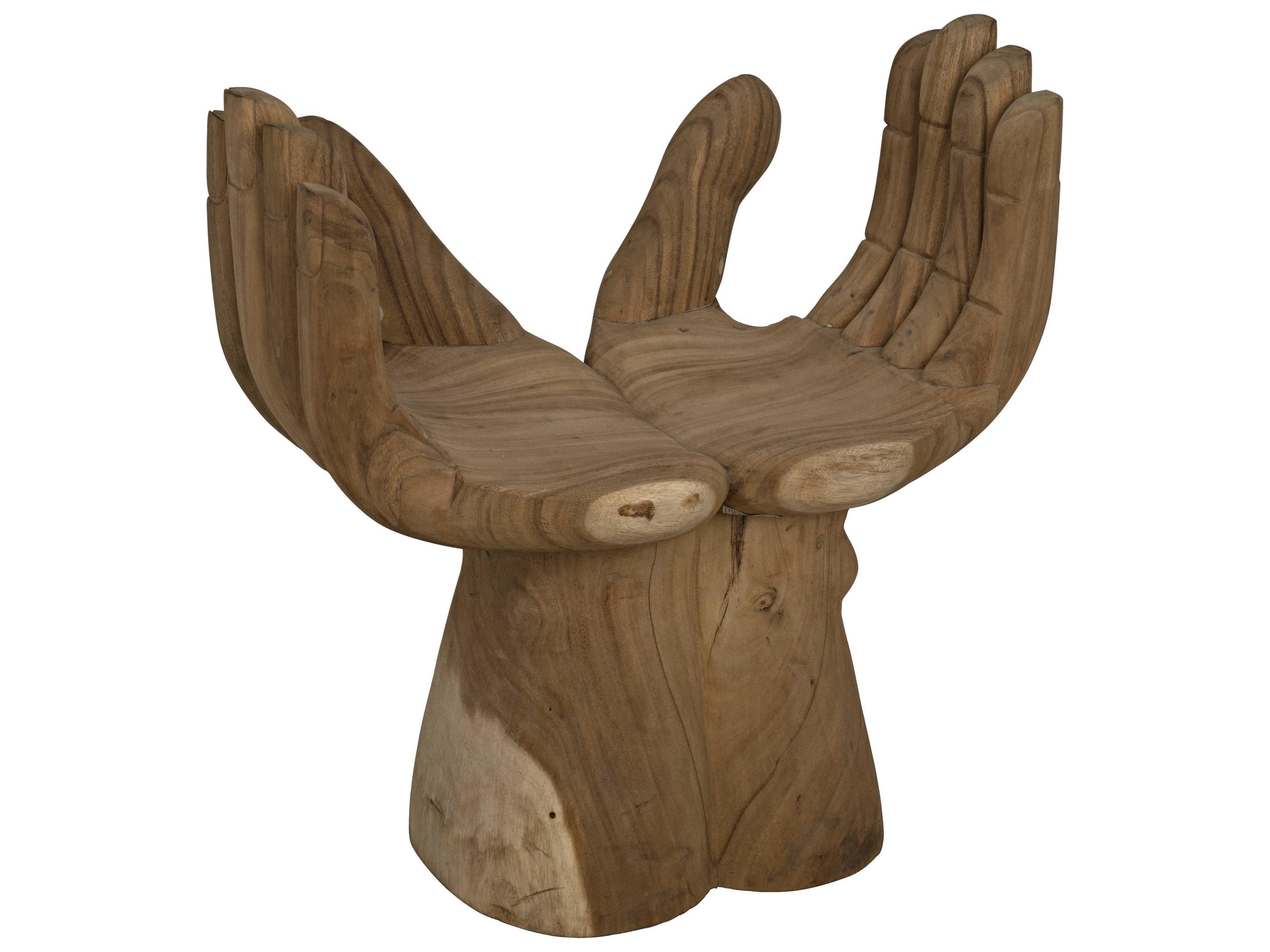 Noir Brown Accent Chair