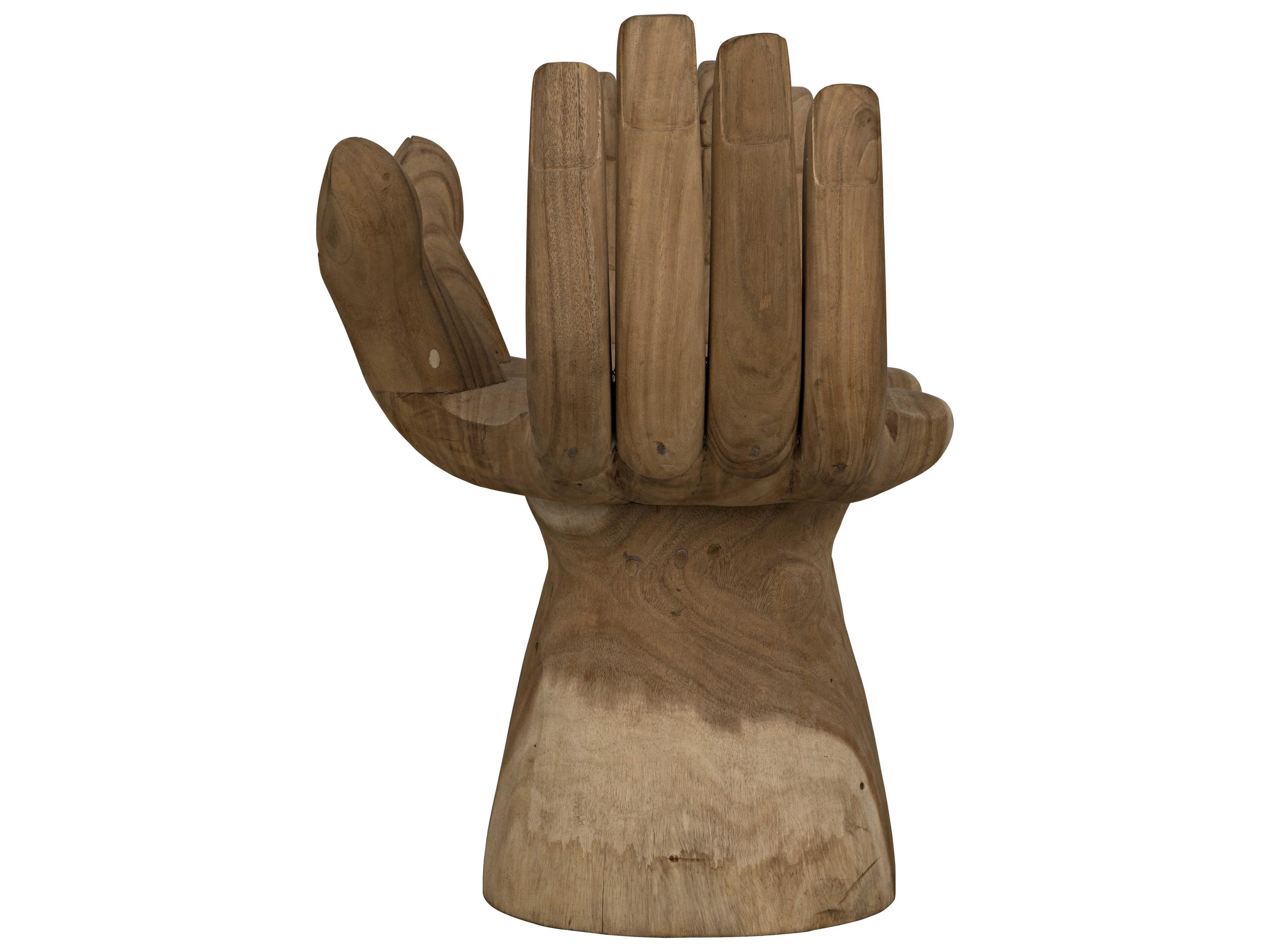 Noir Brown Accent Chair