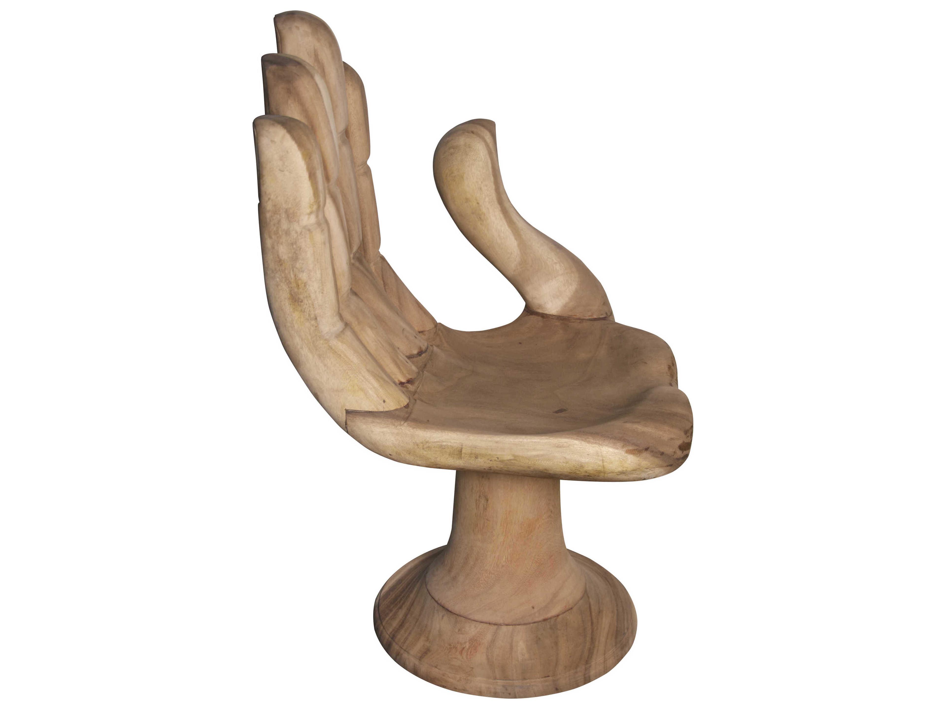 Noir Living Room Brown Accents Accent Chair