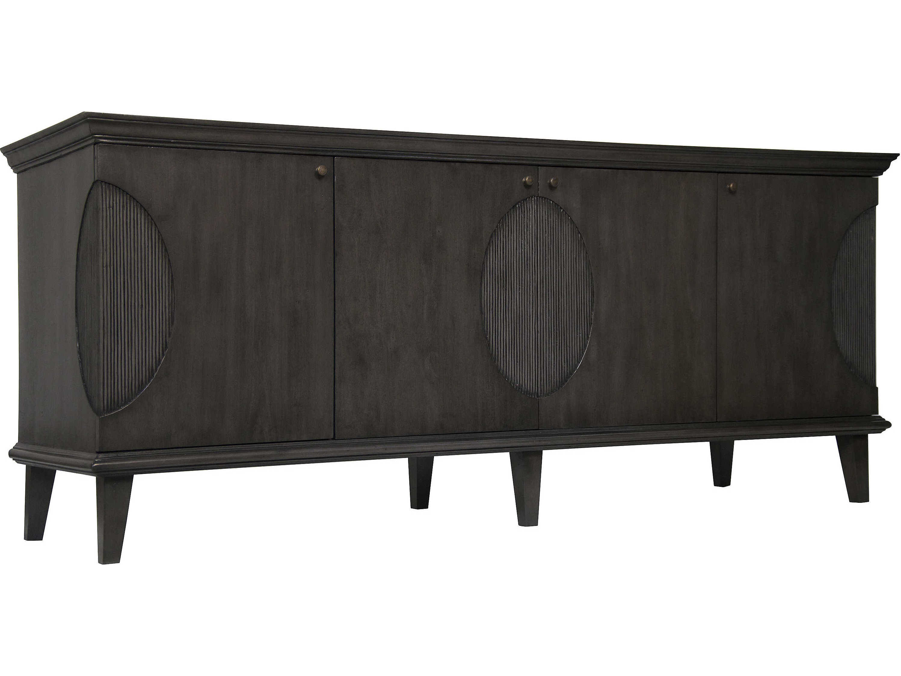 Noir 74" Mahogany Wood Pale Sideboard