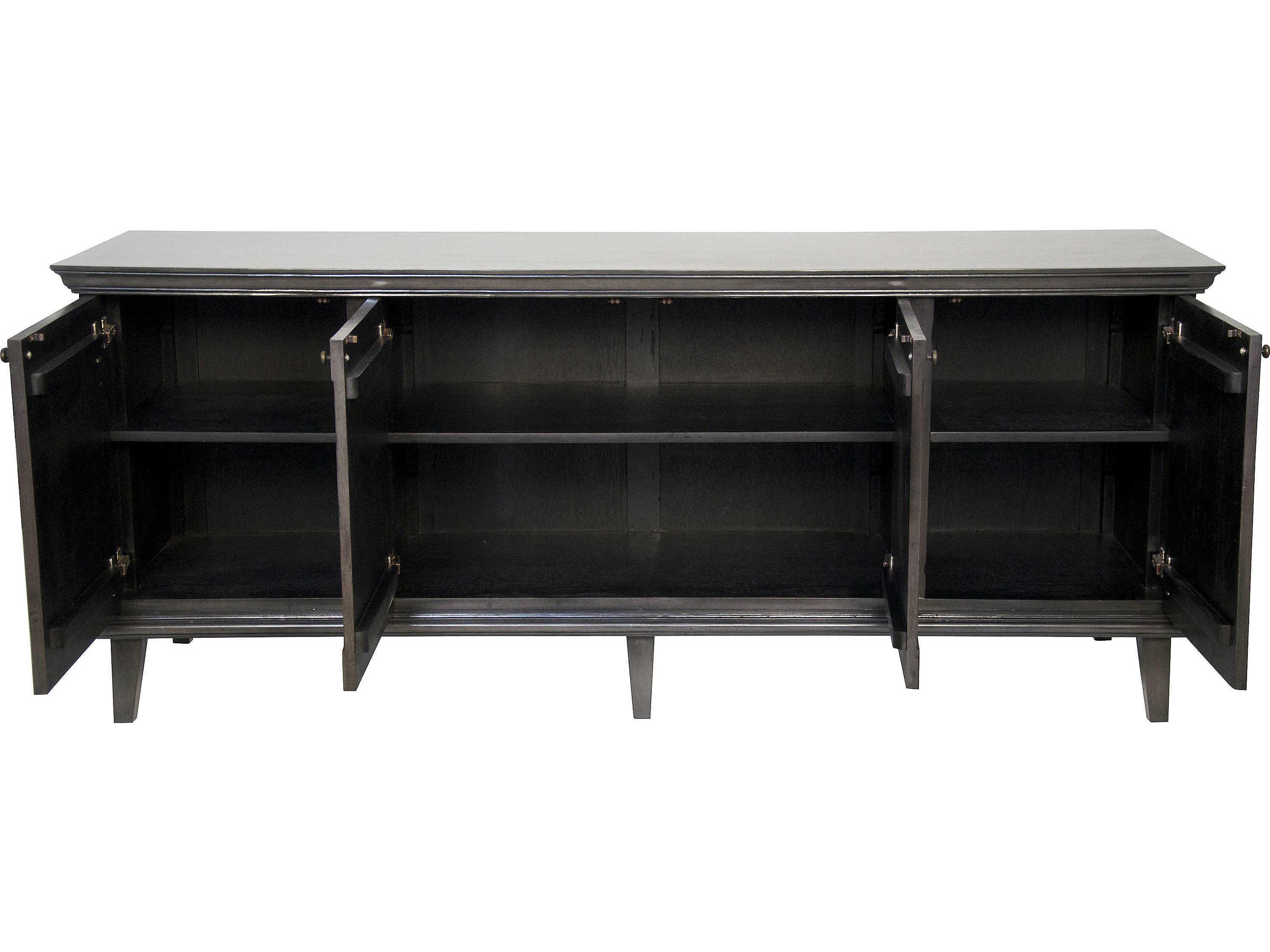 Noir 74" Mahogany Wood Pale Sideboard
