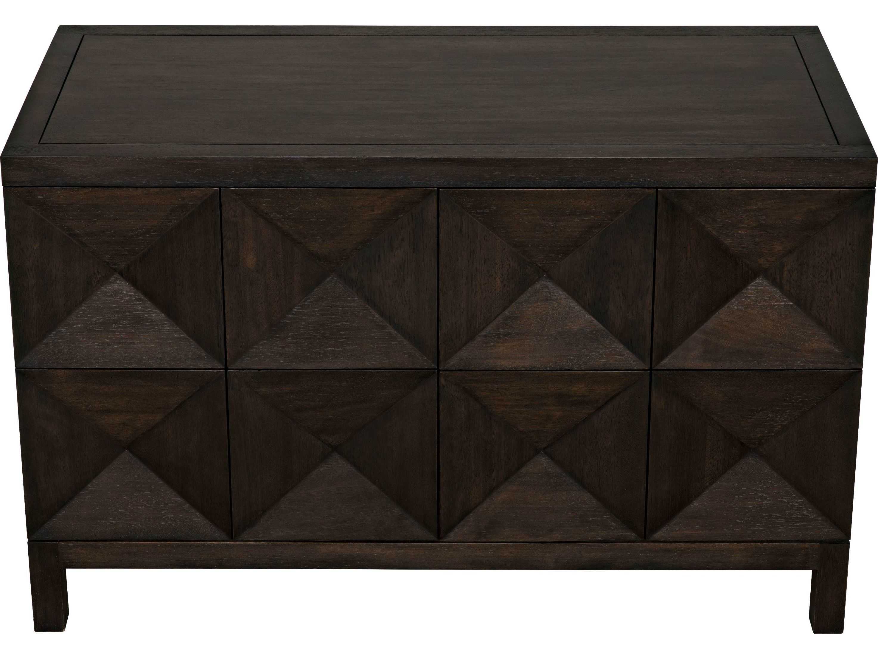 Noir 52" Walnut Wood Ebony Sideboard