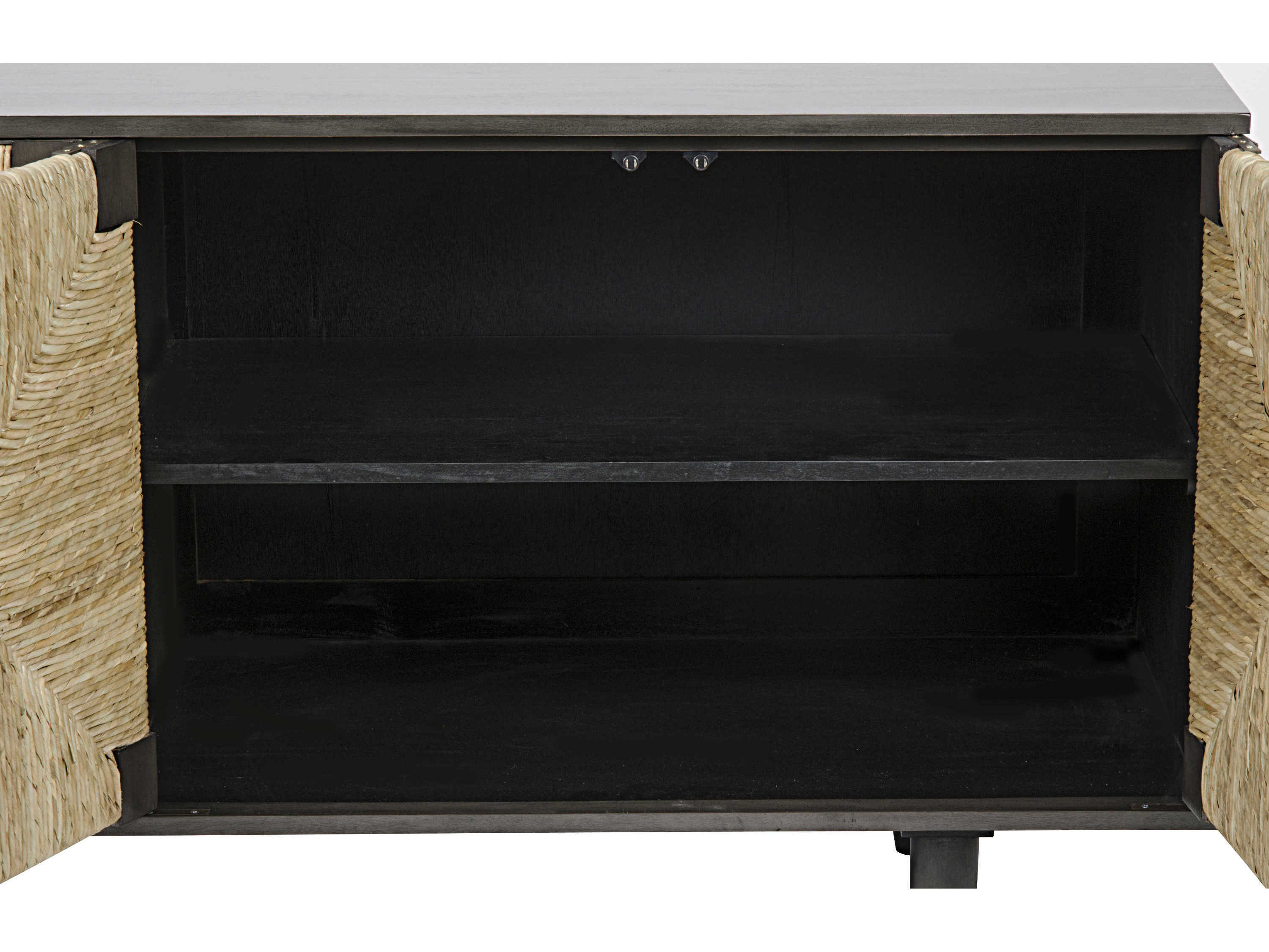 Noir 76" Mahogany Wood Pale Sideboard