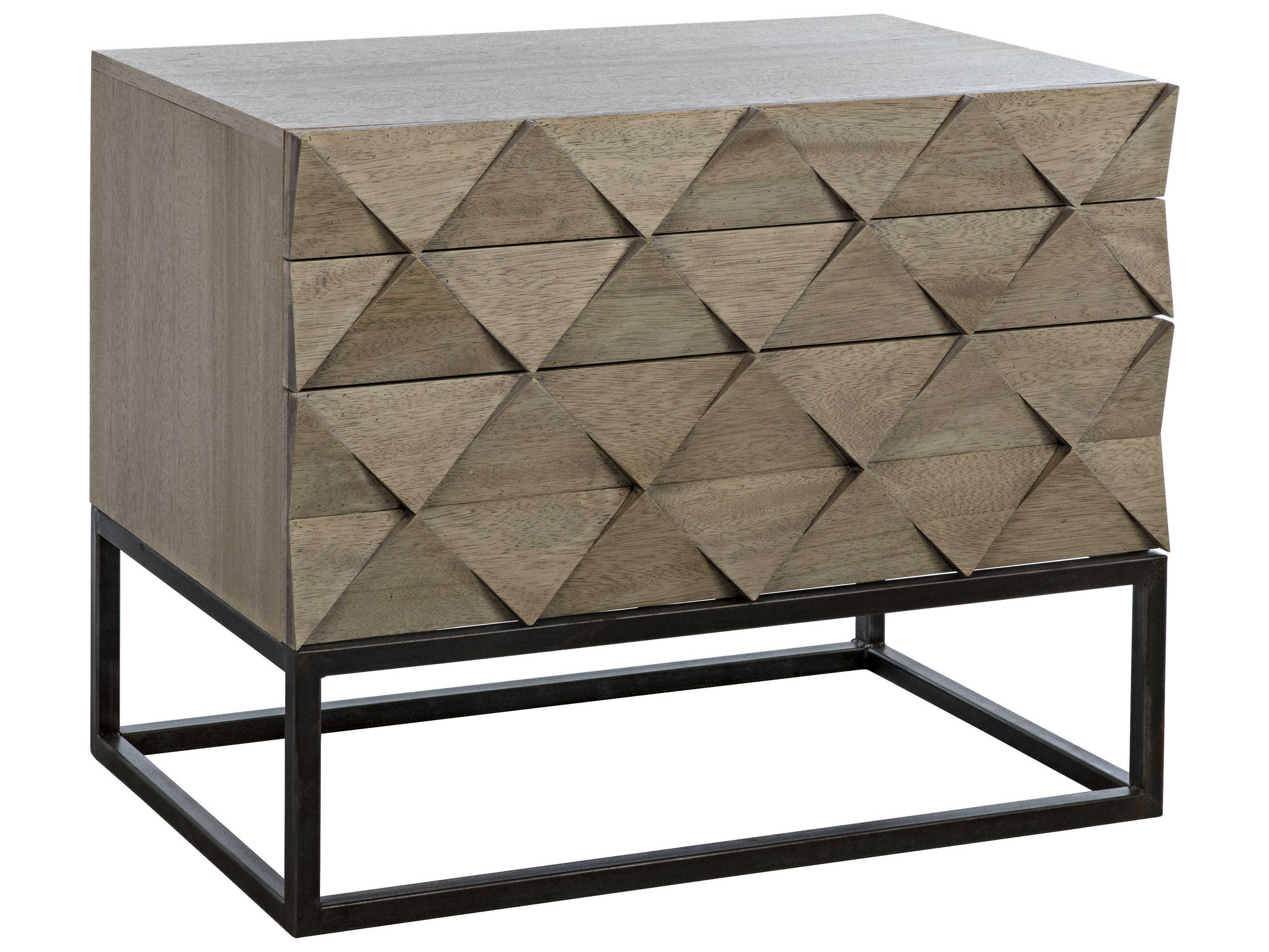 Noir 36" Walnut Wood Washed Sideboard