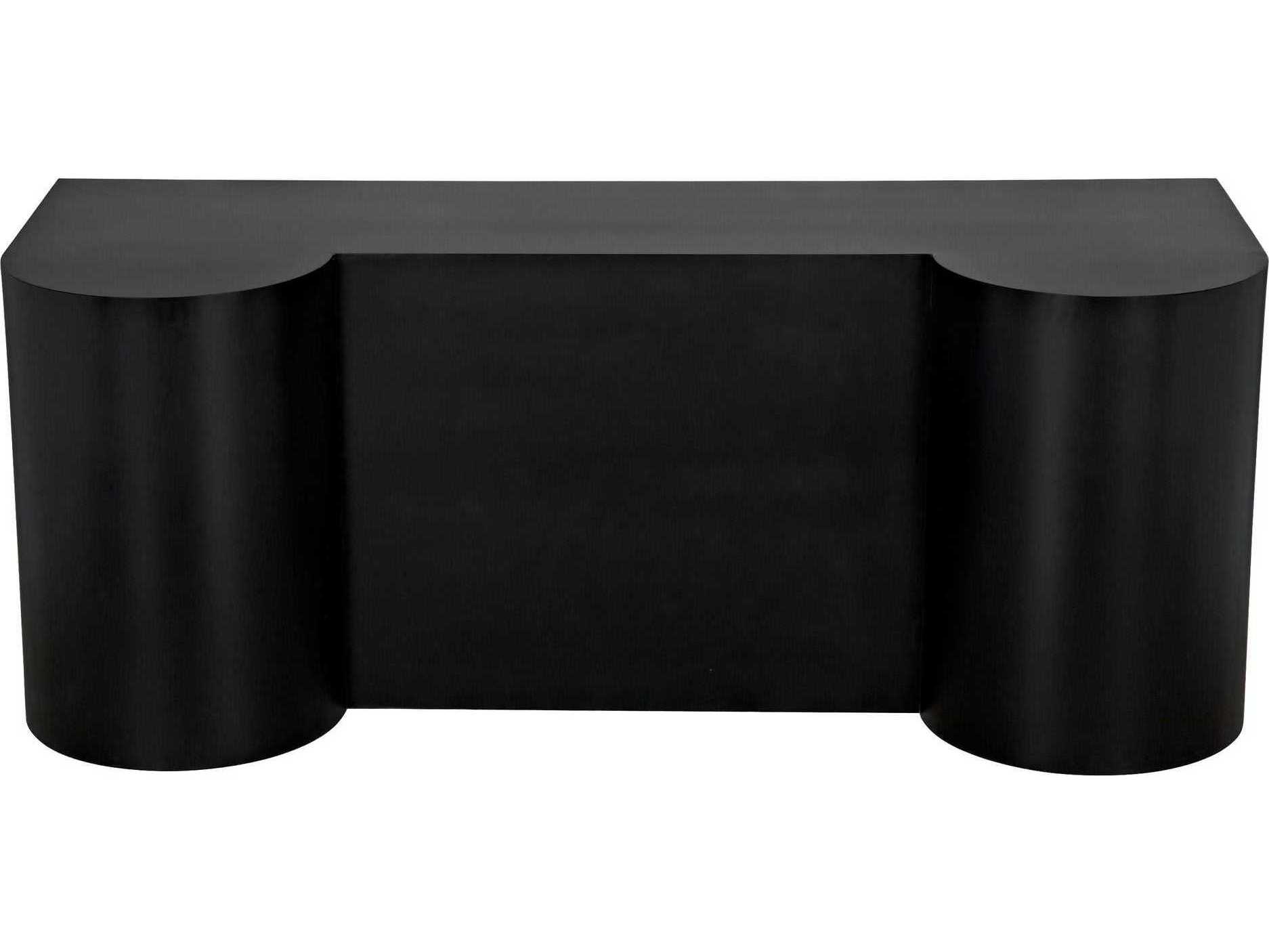 Noir Matte Black Computer Desk
