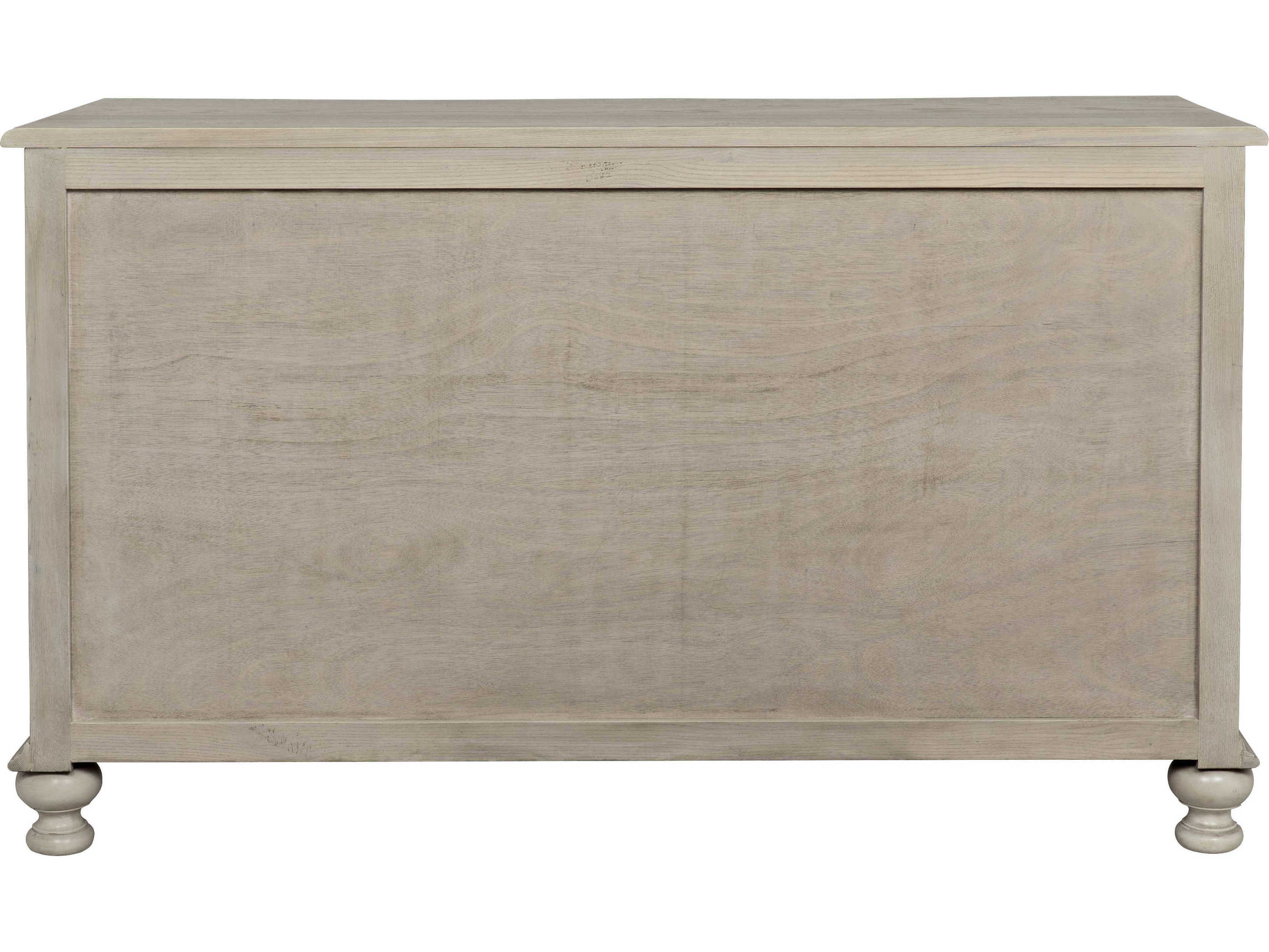 Noir Bedroom Storage Vintage Grey Elm Wood Accent Chest