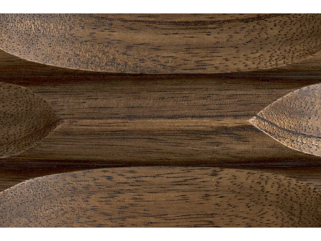 Noir Collins Walnut Wood Dark Display Cabinet