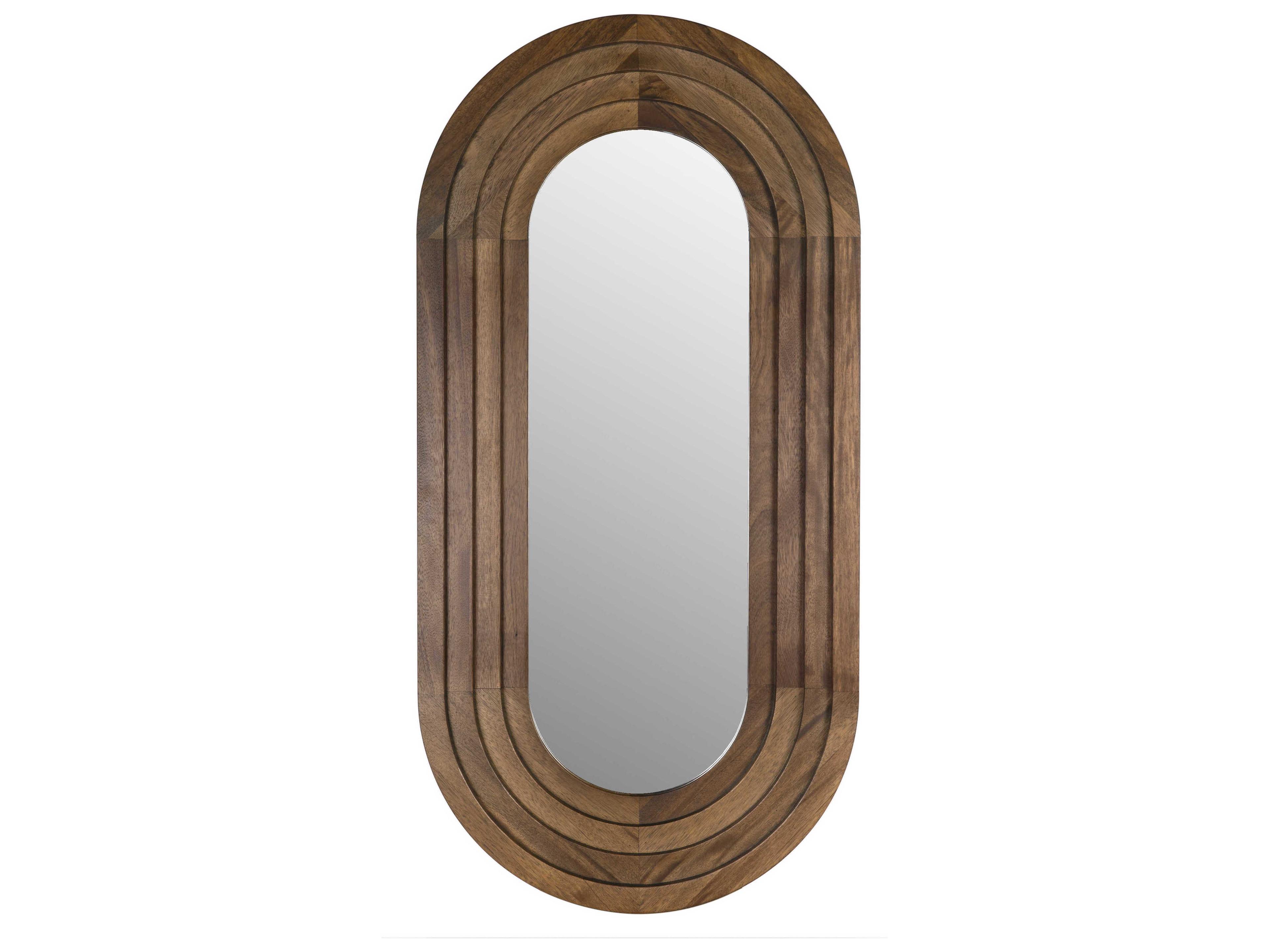 Noir New Fuss Oval Wall Mirror
