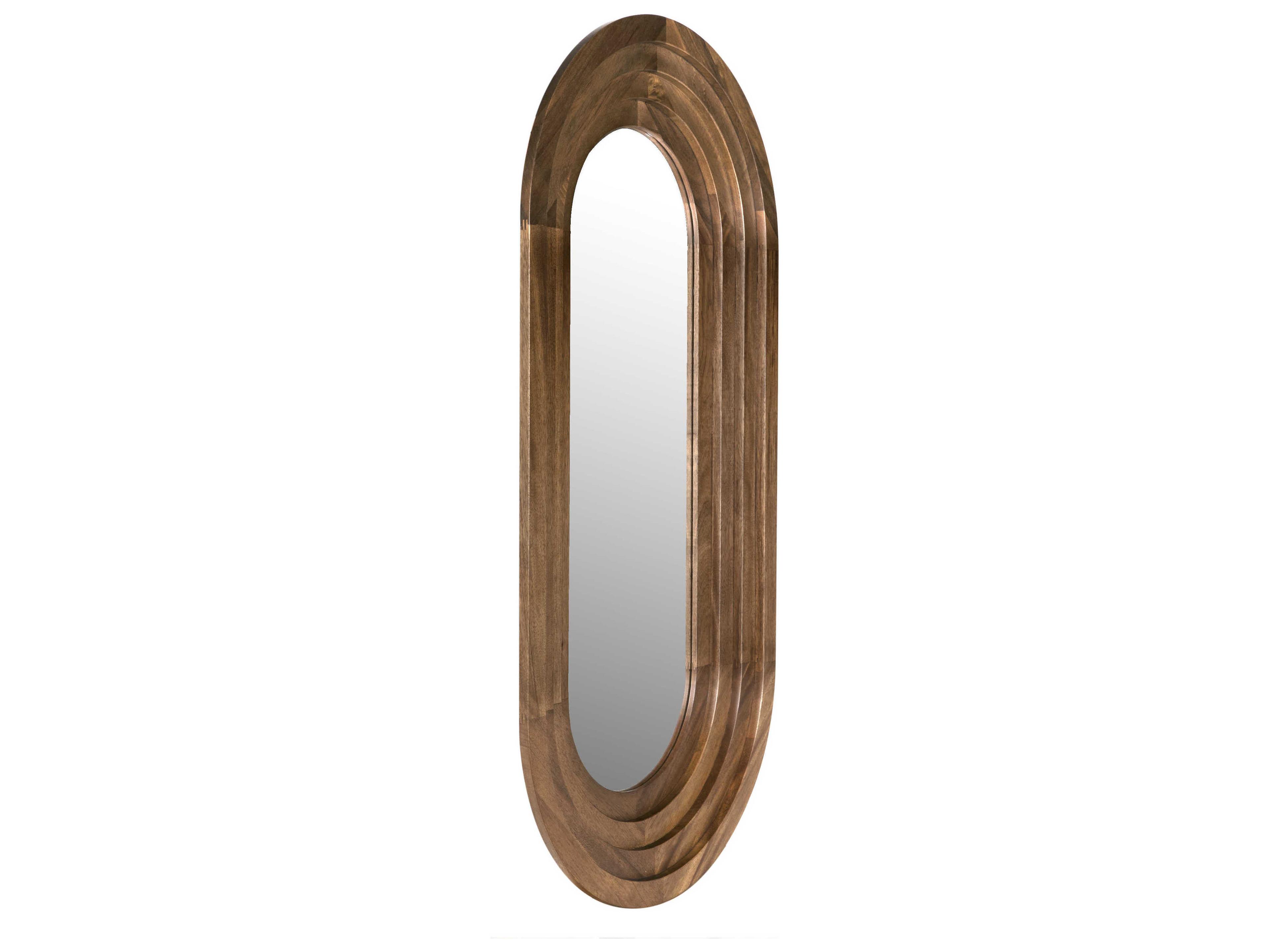 Noir New Fuss Oval Wall Mirror