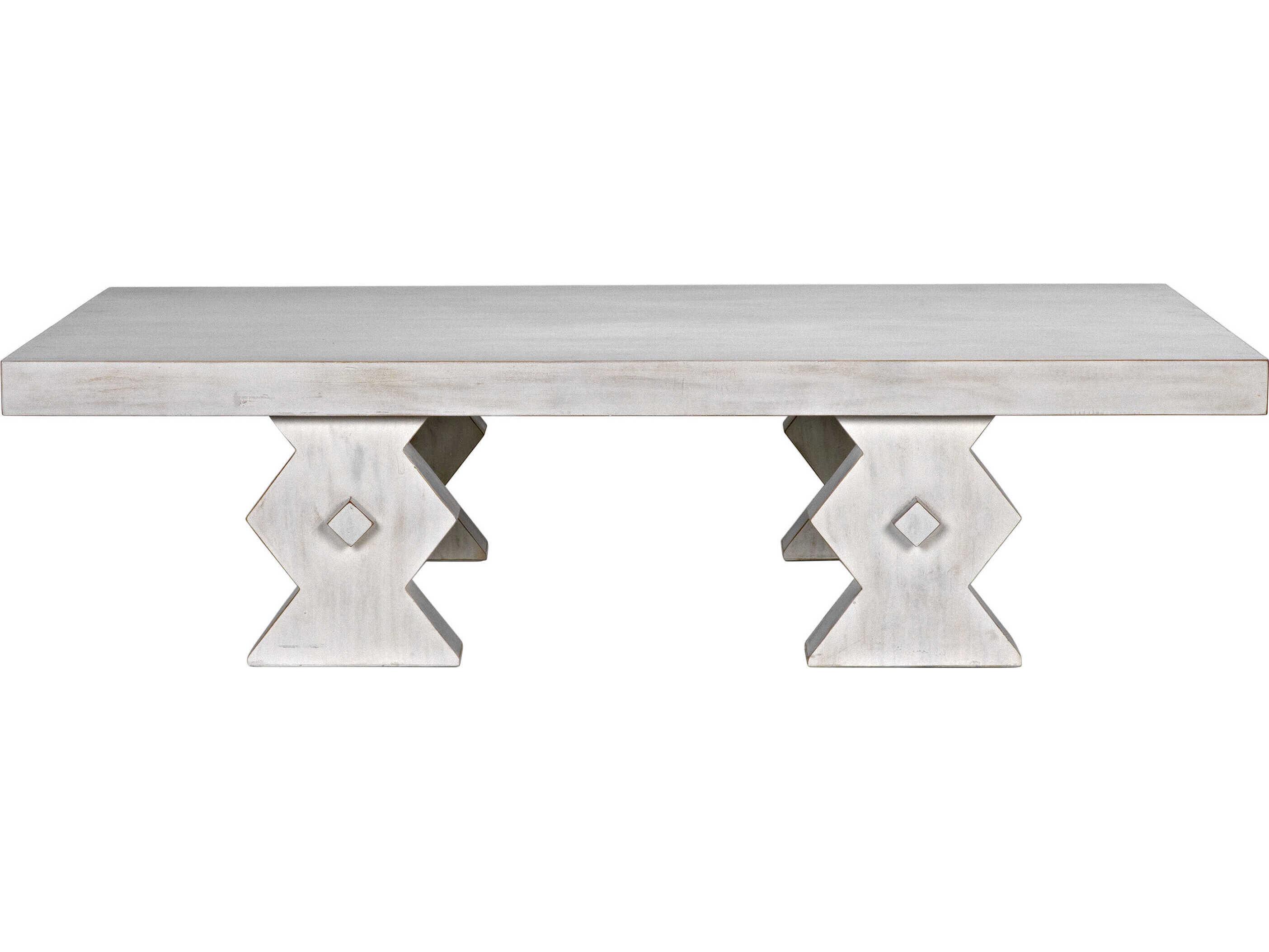 Noir Rectangular Metal Matte Black Coffee Table