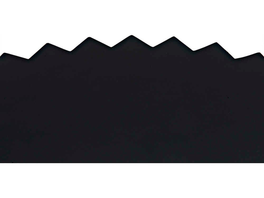 Noir Stern Round Black Metal Coffee Table