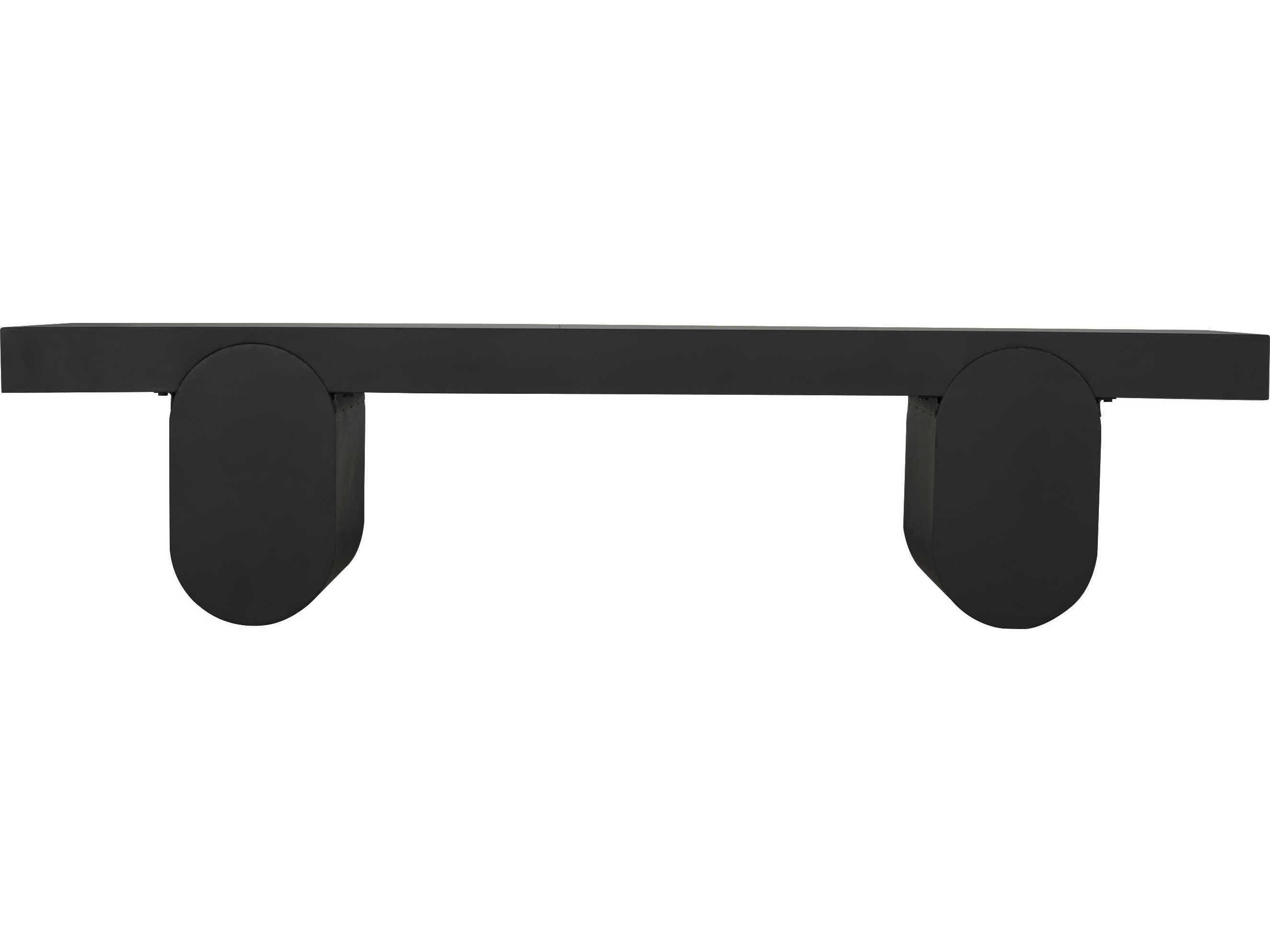 Noir Rectangular Steel Coffee Table