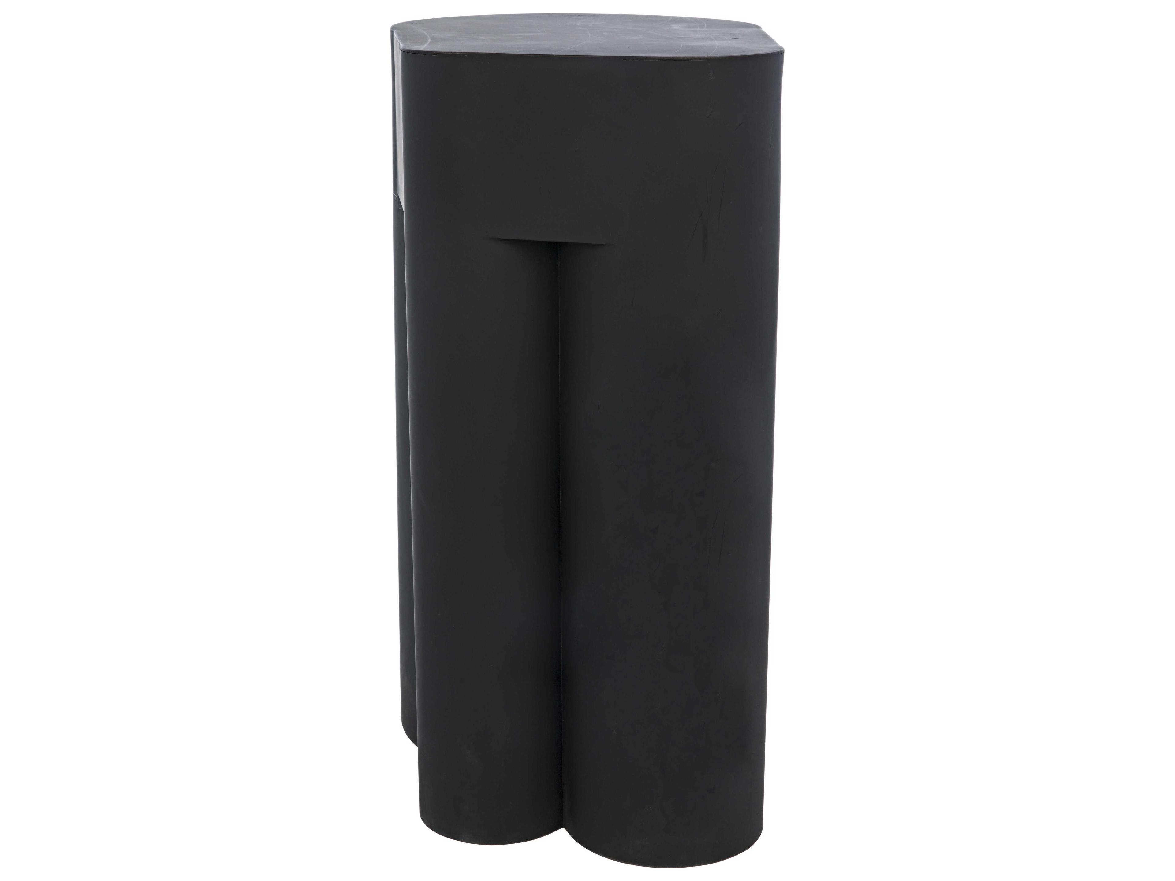 Noir Metal Black End Table