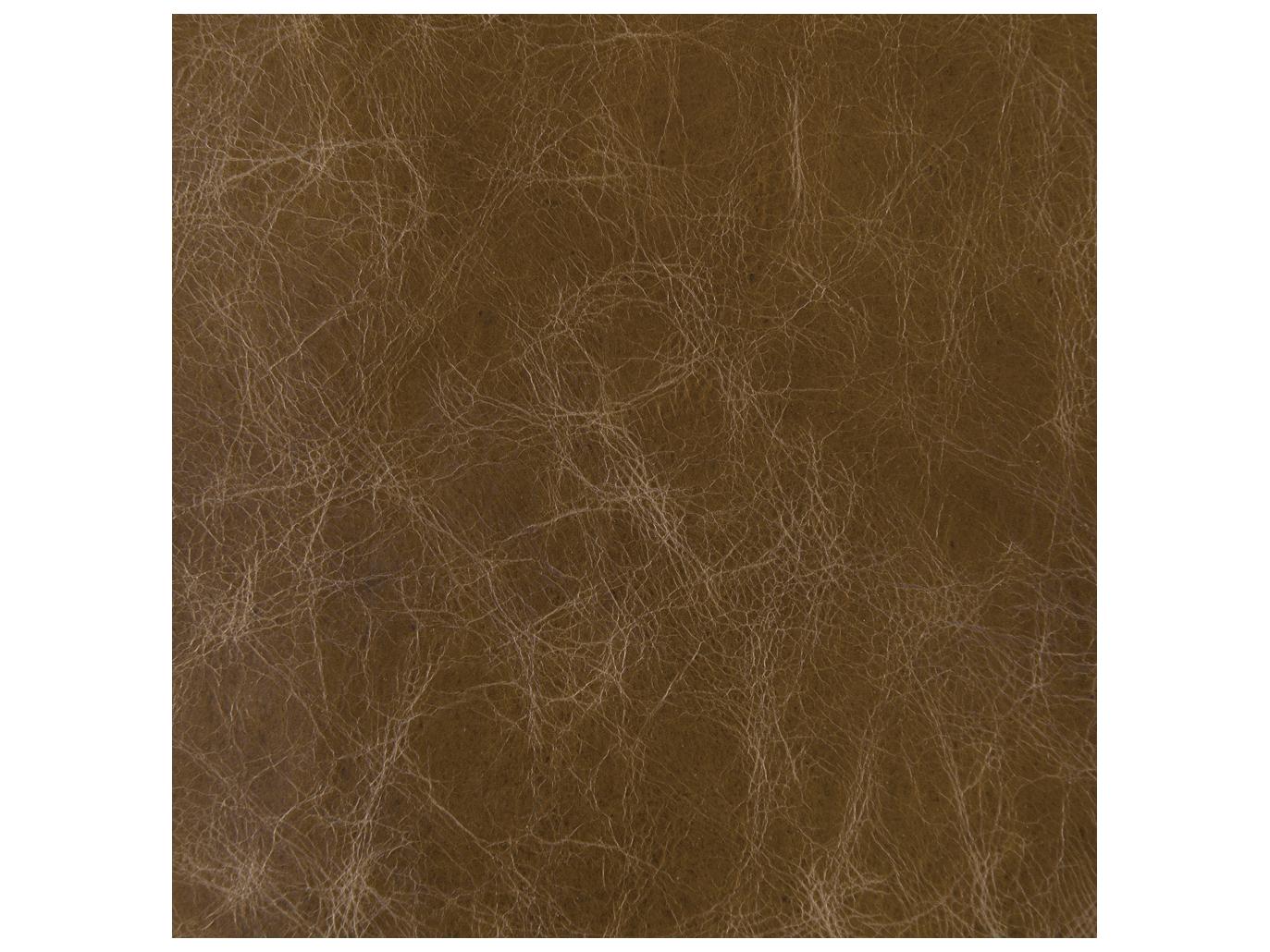 Noir Wooster Brown Leather Armless Dining Chair