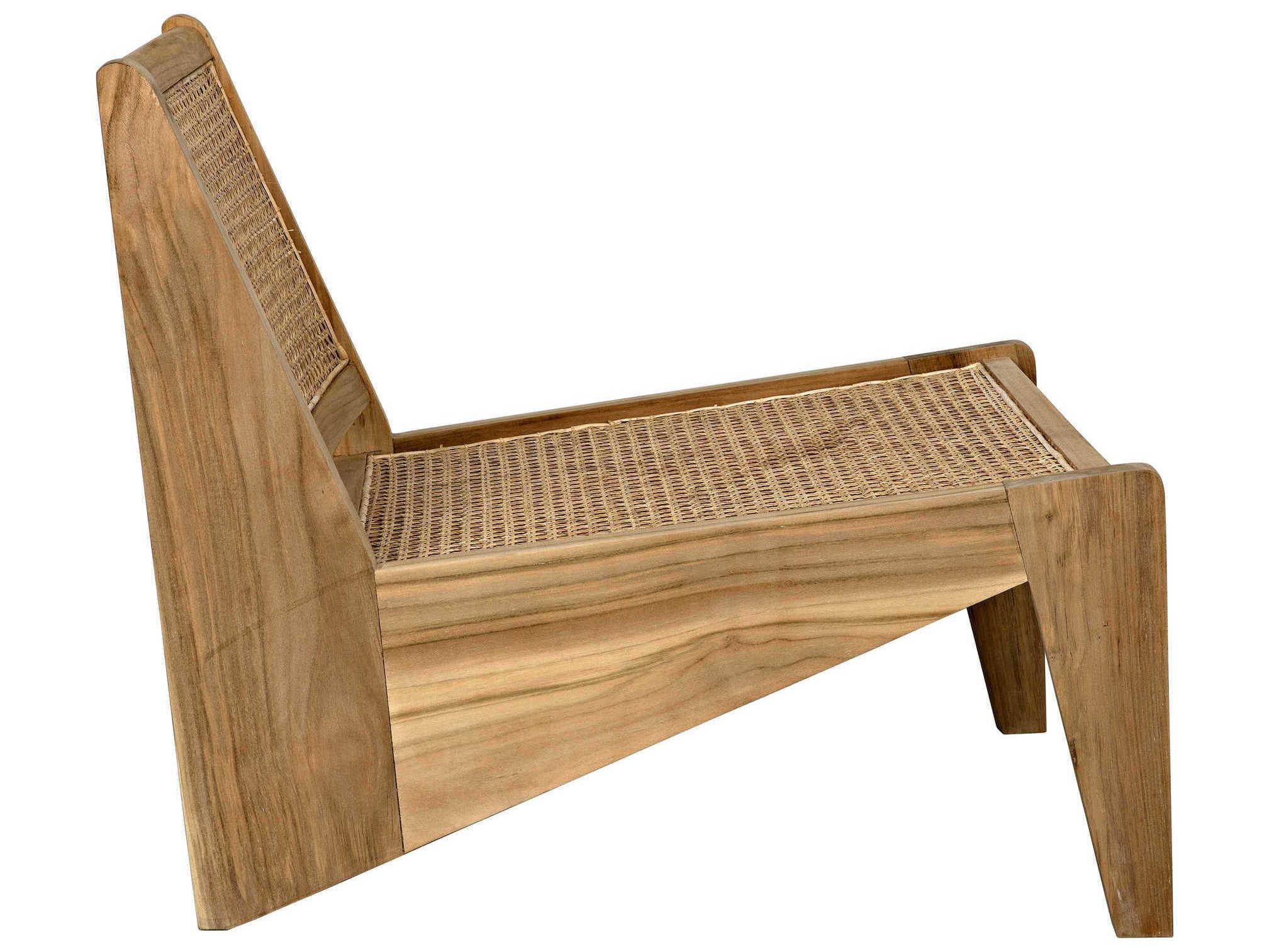 Noir Brown Accent Chair