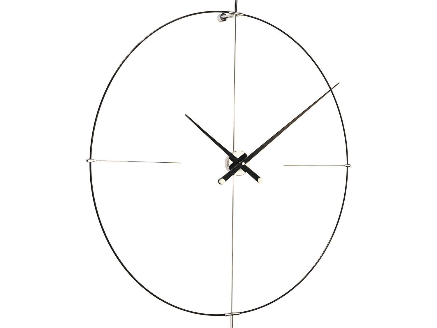 Nomon Bilbao Black Wall Clock